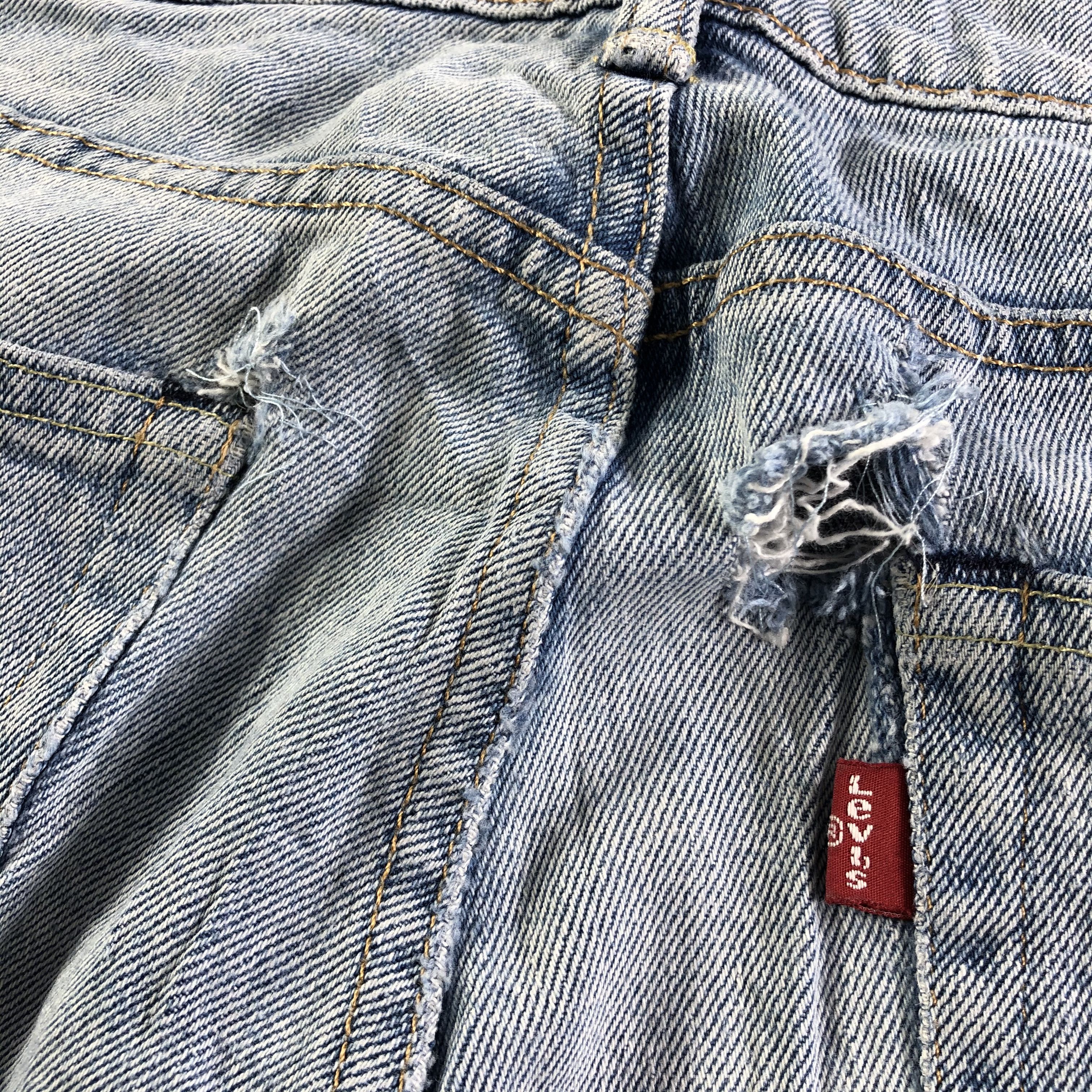 Levi's Vintage Blue Wash Levis 511 Jeans-J4427 Size US 32 / EU 48 - 7 Thumbnail