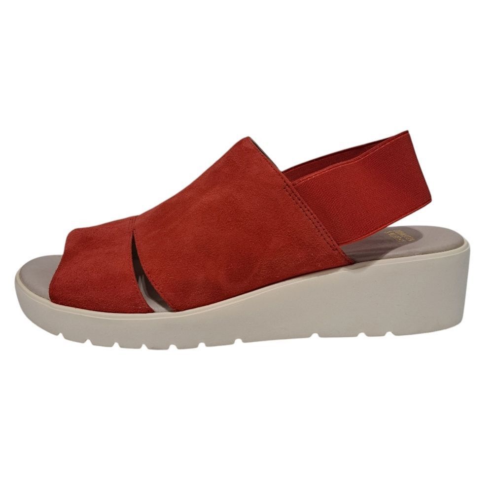 Johnston & Murphy Johnston & Murphy Cassandra Women's Suede Wedge Sandals Slin Size US 9 / IT 39 - 8 Thumbnail