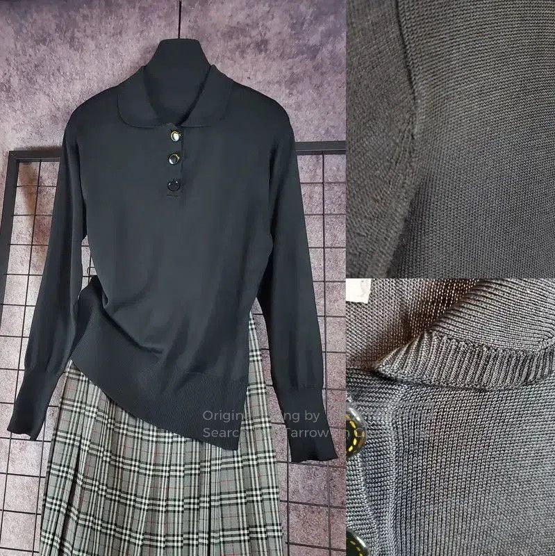 Dior Dior Black Silk Long Sleeve Top for Women . Size M / US 6-8 / IT 42-44 - 1 Thumbnail