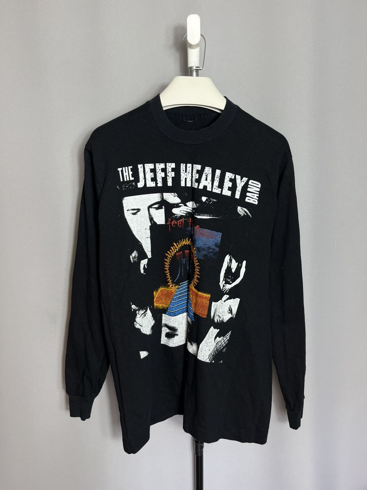 Other Jeff Healey Band Feel This 1993 Tour Shirt Long Sleeve Mens Size US M / EU 48-50 / 2 - 1 Thumbnail