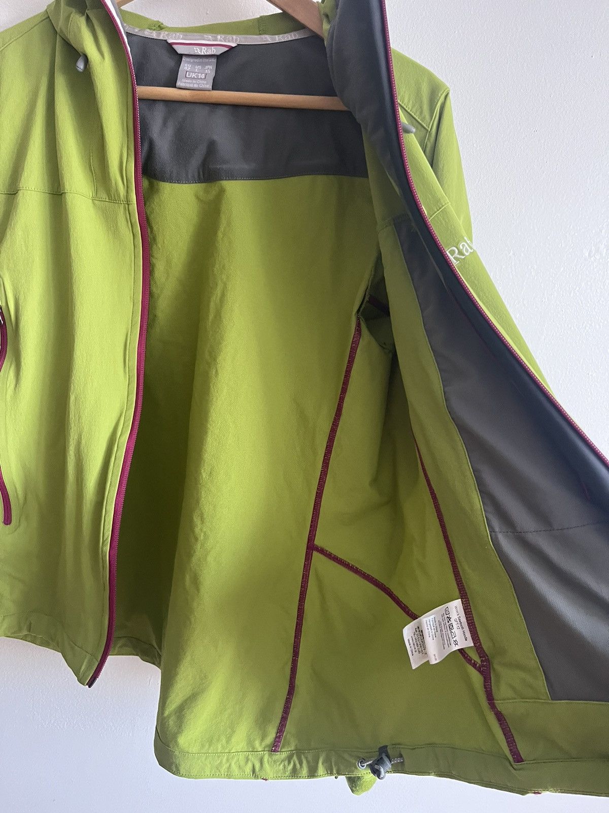 Rab Rab Jacket L Spring Sawtooth Softshell Hoodie Windbreaker Size L / US 10 / IT 46 - 7 Thumbnail