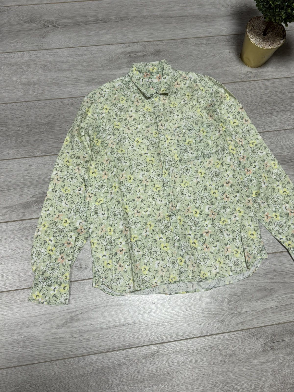 YMC YMC You Must Create linen flowers floral shirt buttons Size US M / EU 48-50 / 2 - 1 Thumbnail