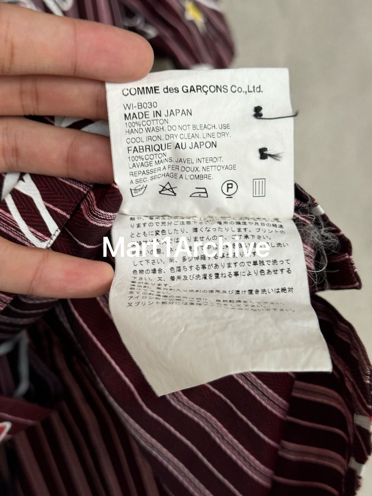 Junya Watanabe Junya Watanabe Comme Des Garçons 03SS Graffiti Shirt Size US L / EU 52-54 / 3 - 9 Thumbnail
