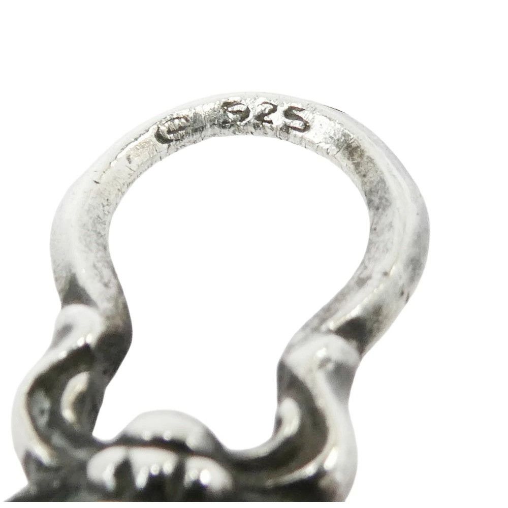 CHROME HEARTS #5 DAGGER ZIP 2 PENDANT TOP silver