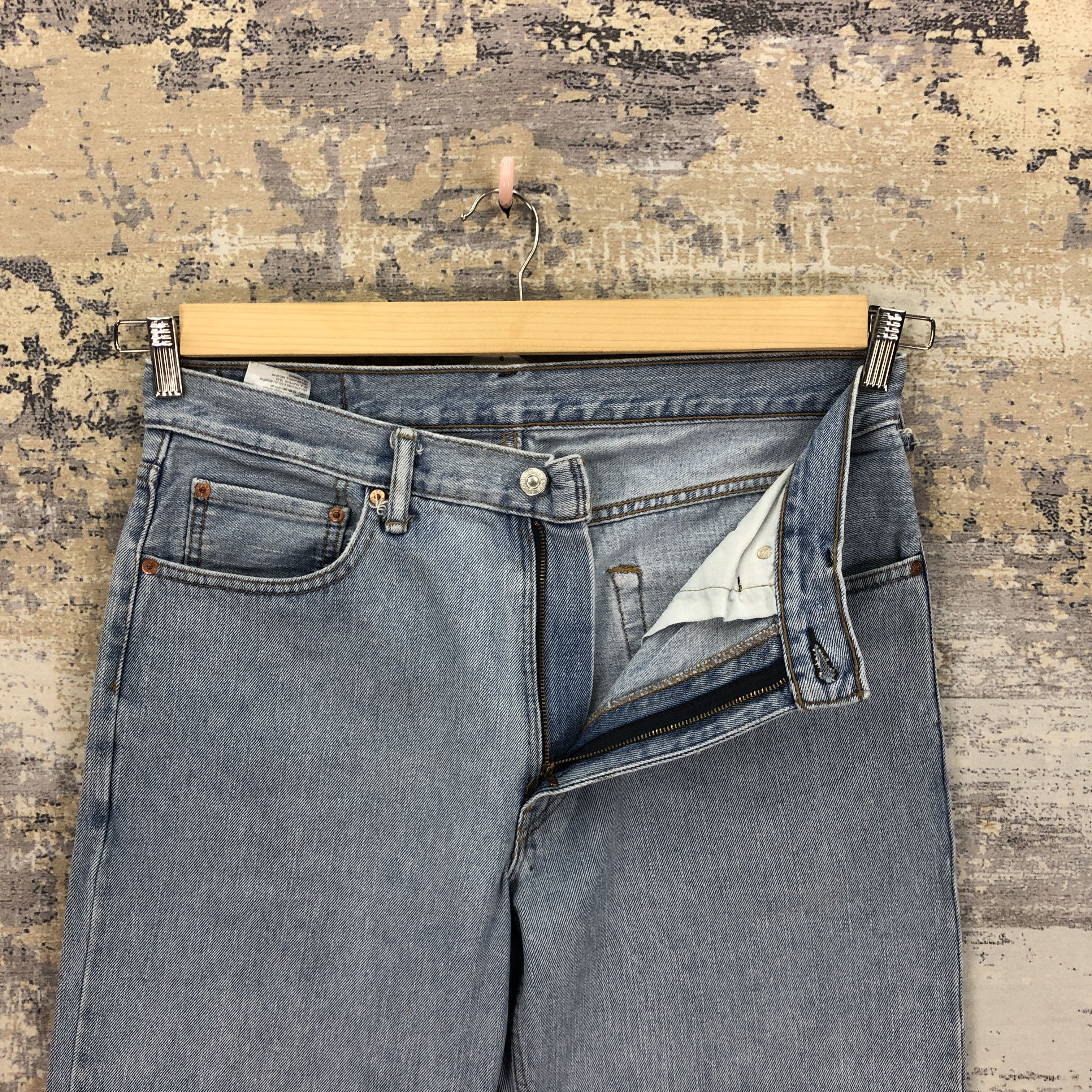 Levi's Vintage Y2K Levis 550 Light Wash Jeans Levi's Faded Denim Size US 32 / EU 48 - 6 Thumbnail