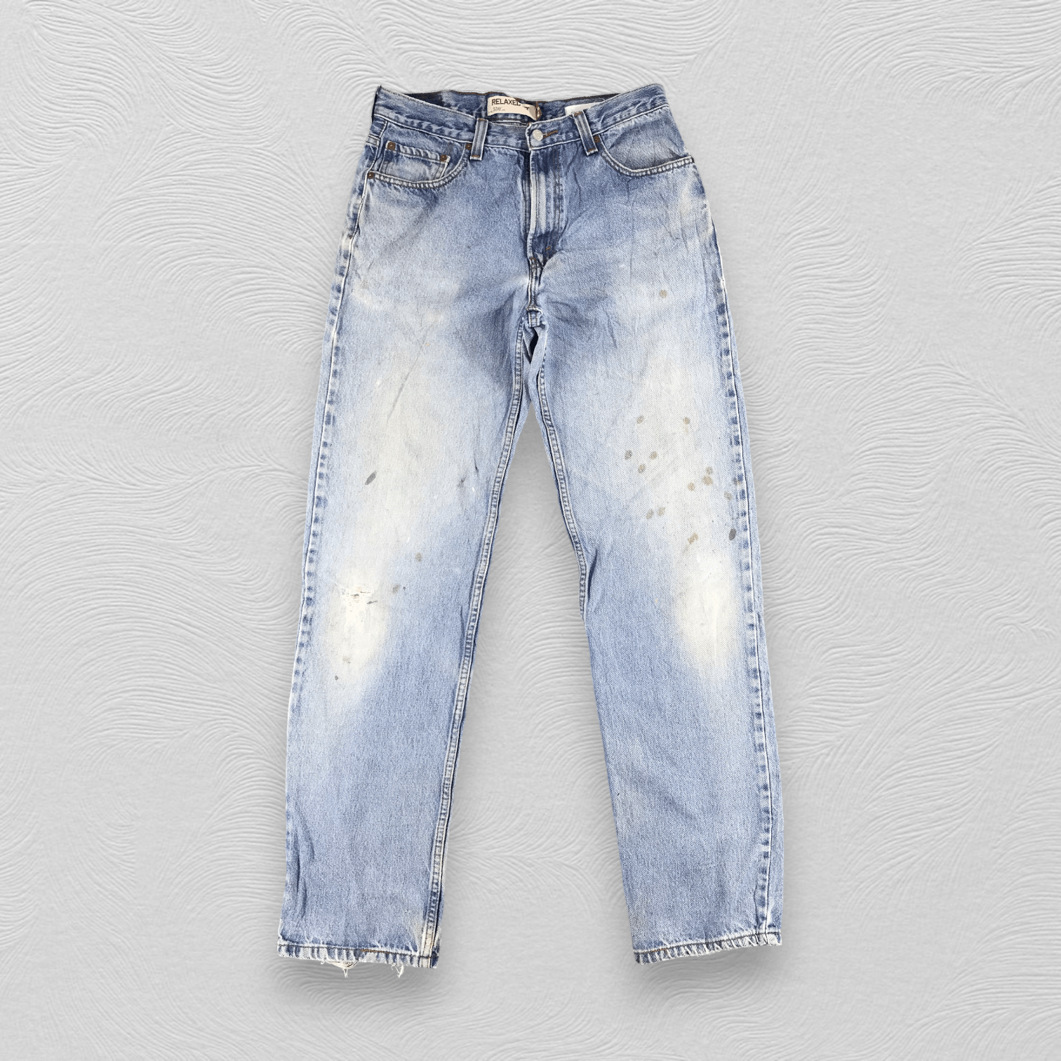 Levi's Vintage Levis 550 Jeans Faded Blue Denim KJ191 Size US 33 - 1 Thumbnail