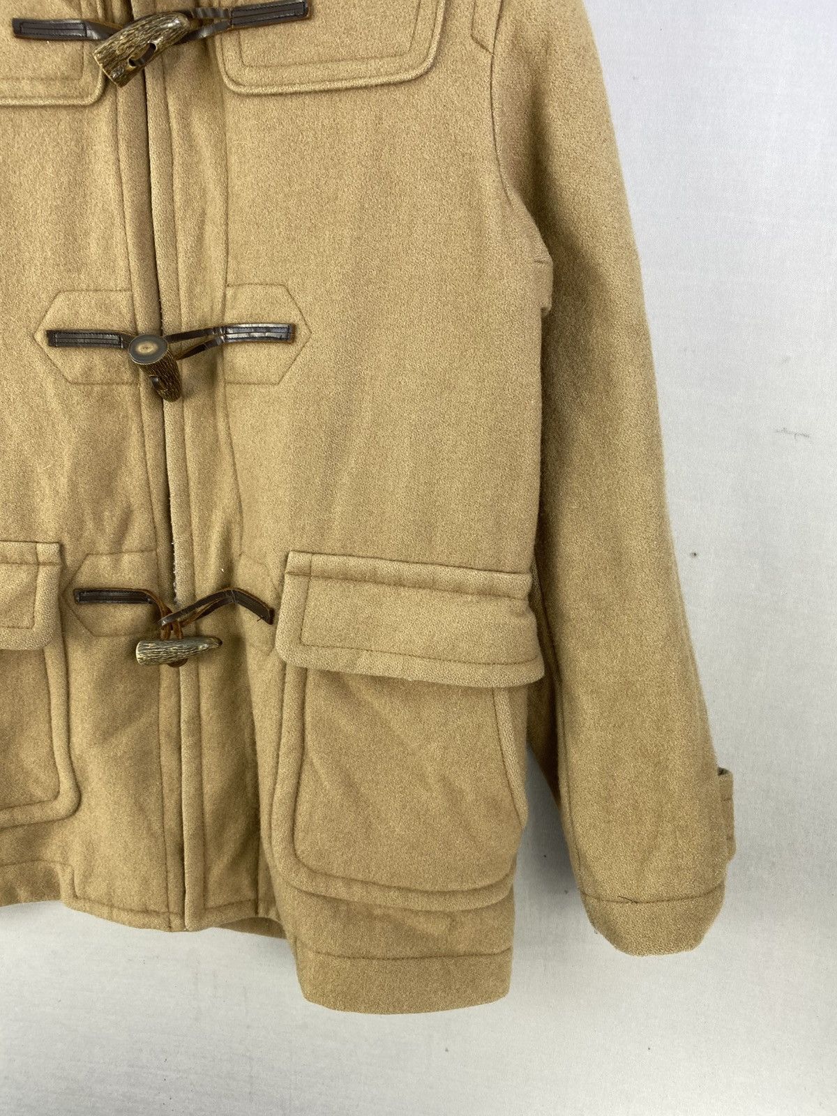 Beams Plus Vintage Beams Duffle Button Coat Jacket Size US M / EU 48-50 / 2 - 3 Thumbnail