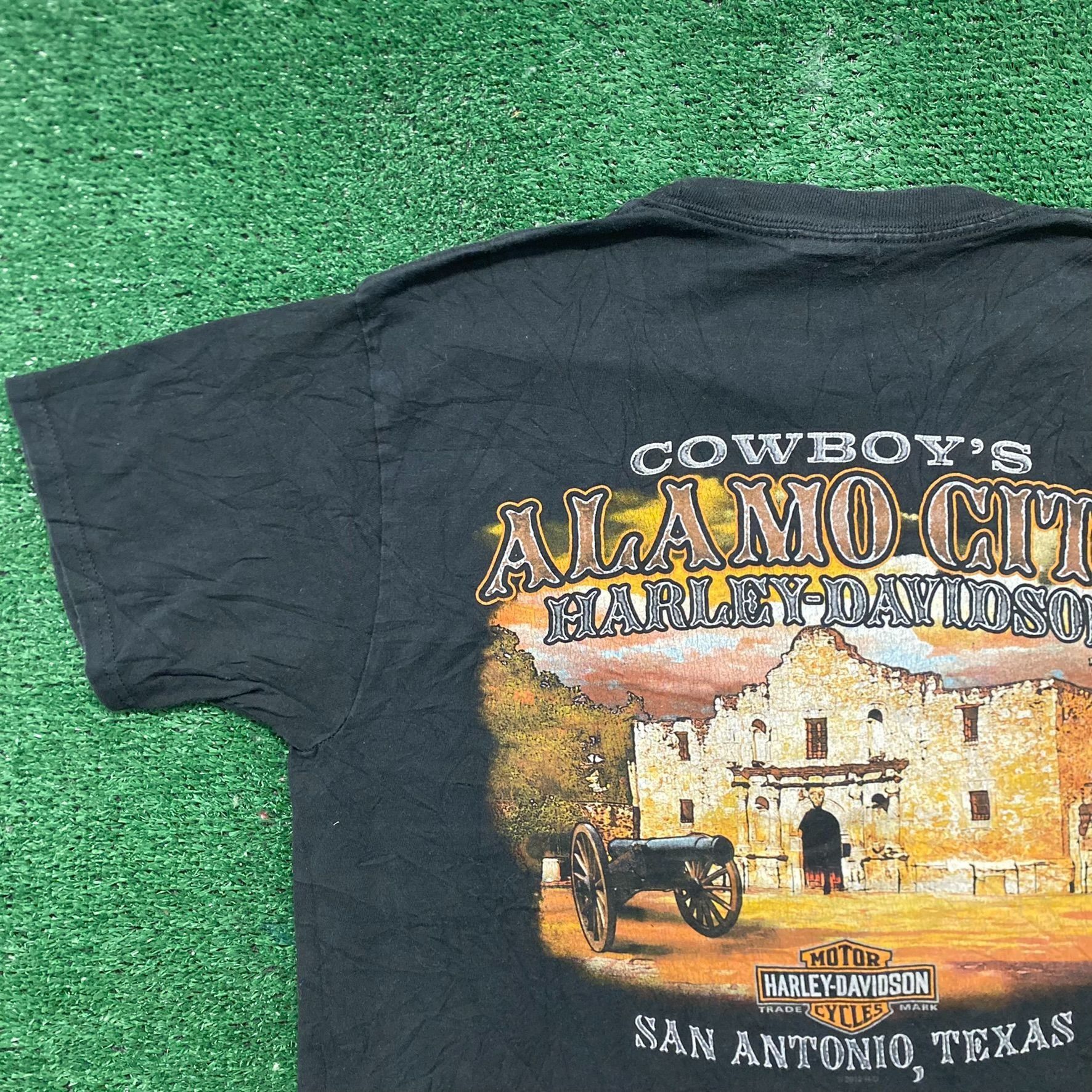 Harley Davidson Vintage Y2K Harley Davidson Texas Sun Faded Punk Biker Tee Size US M / EU 48-50 / 2 - 5 Thumbnail