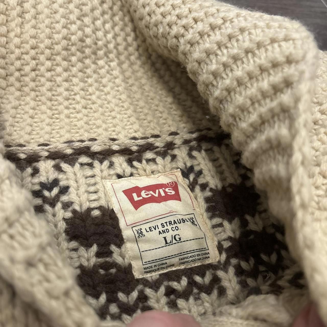 Levi's vintage Levi’s cowichan sweatshirt 00s L Size US L / EU 52-54 / 3 - 6 Thumbnail