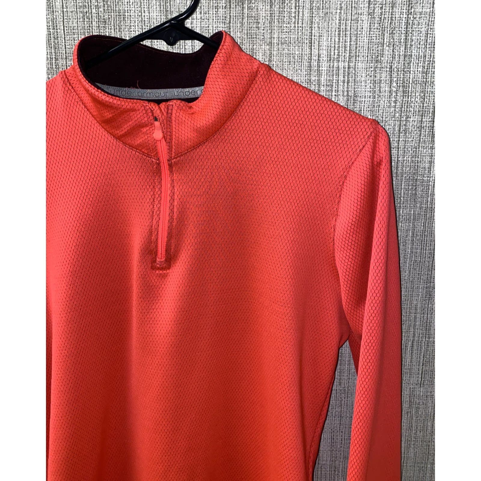 Under Armour Under Armour Womens 1/2 Zip Pullover Jacket XL Pink Activewear Athleisure Jacket Women's Size XL Pink 1/2 Zip Pullover Under Armour Size XL / US 12-14 / IT 48-50 - 2 Thumbnail