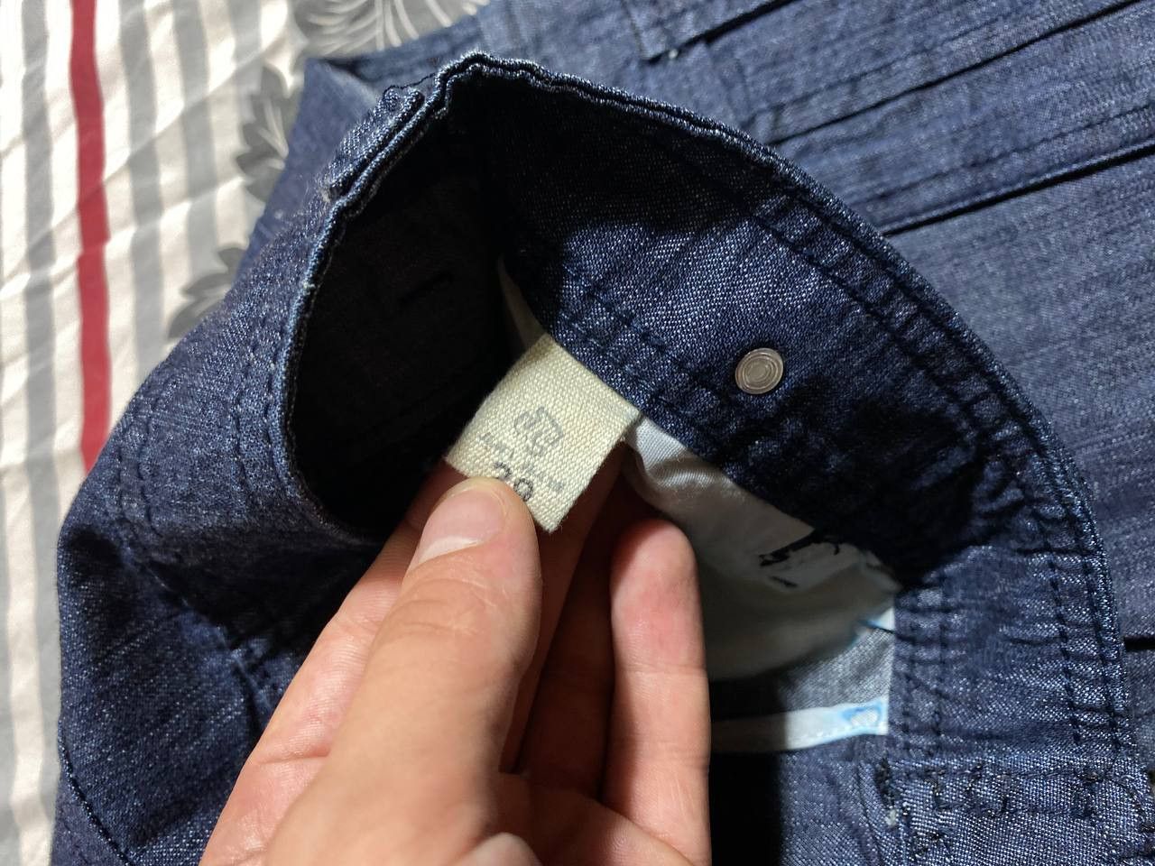 Japanese Brand Crazy Crash Dirty Baggy Faded Jean Japan Avant Garde Style Size US 29 - 19 Thumbnail