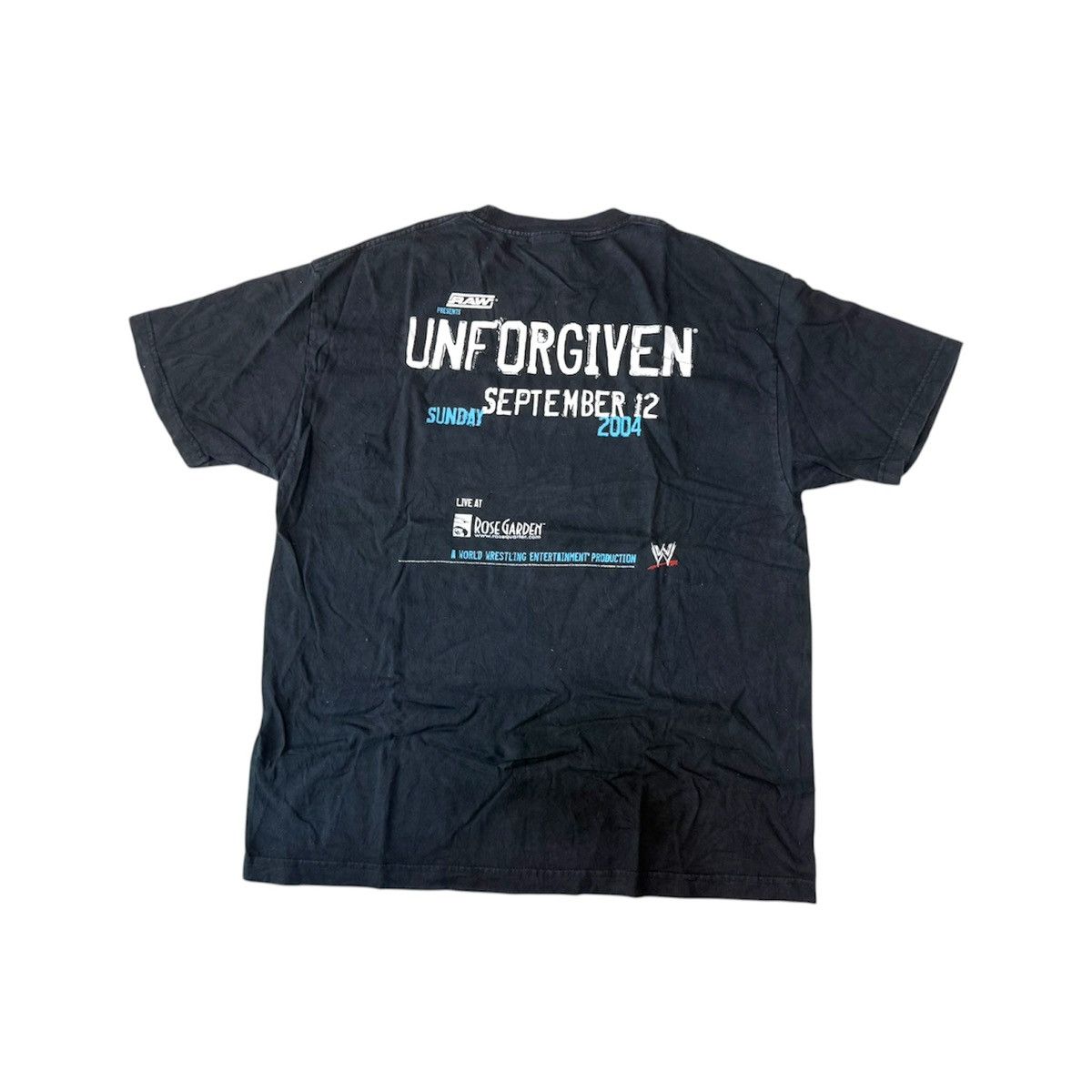 Vintage × WWE × WWF Vintage 2000s WWE Unforgiven 2004 T Shirt Size US XL / EU 56 / 4 - 1 Thumbnail