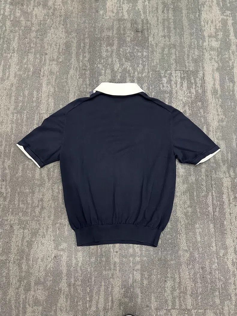 Louis Vuitton Louis Vuitton Blue short-sleeved polo shirt Size US S / EU 44-46 / 1 - 2 Thumbnail