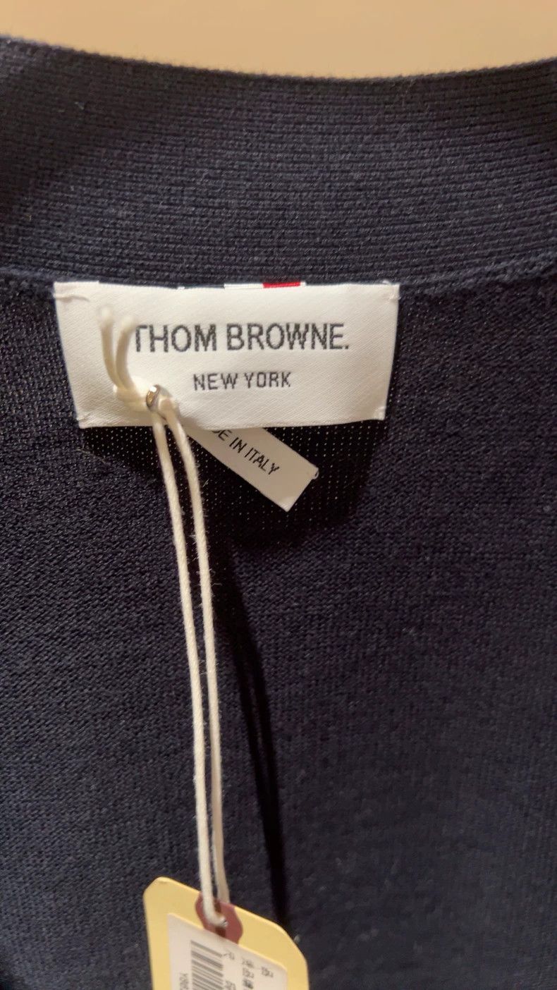 Thom Browne Thom Browne Knitted cardigan Size US XS / EU 42 / 0 - 7 Thumbnail