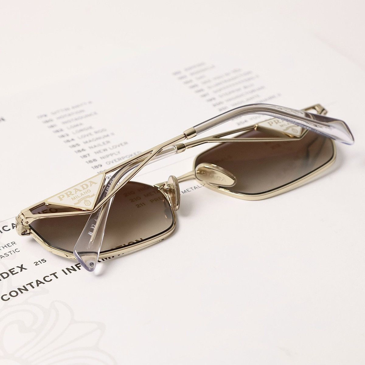 Prada PRADA 0PR A51S SUNGLASSES Size ONE SIZE - 10 Thumbnail