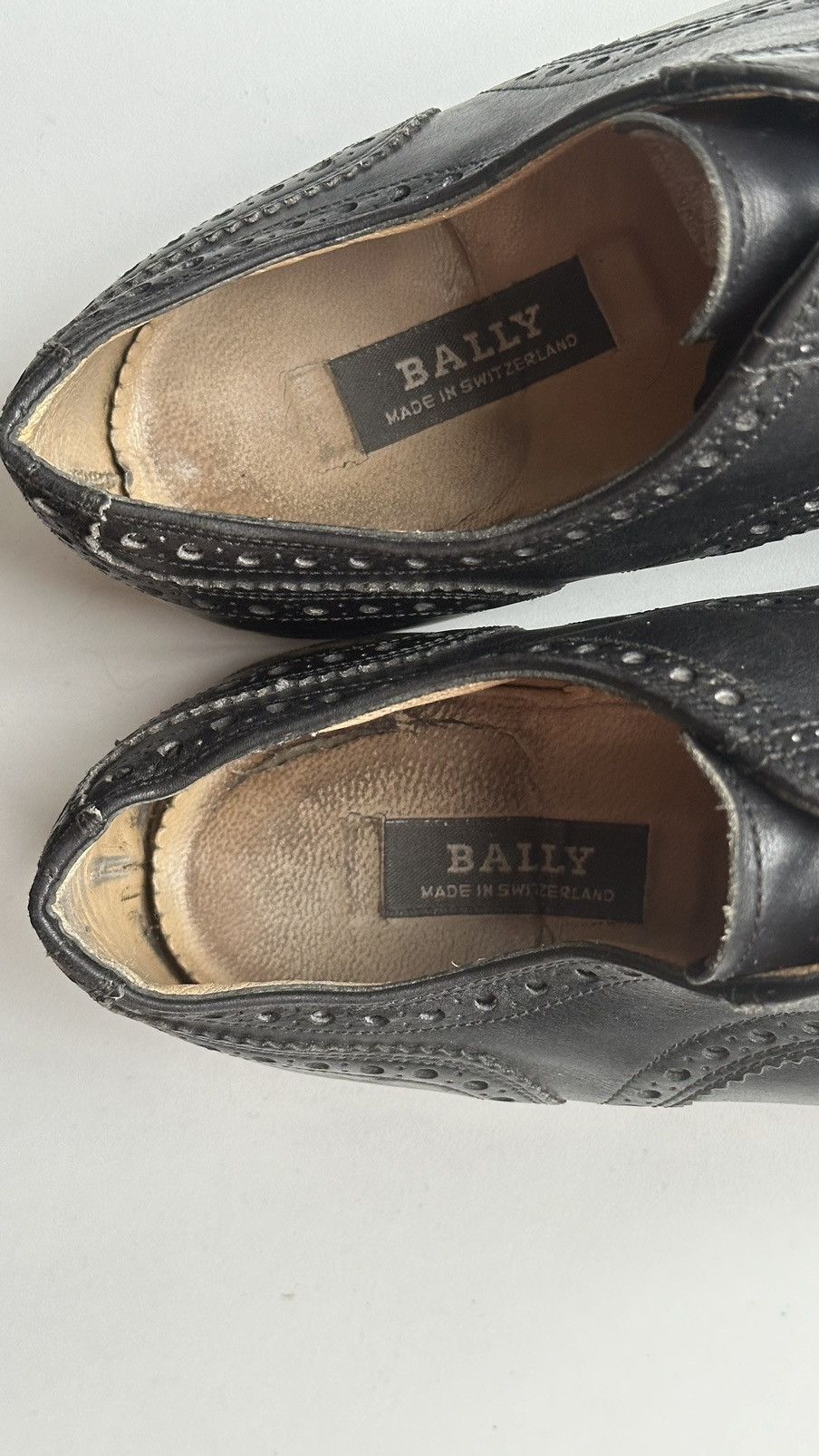Bally Bally Leather Brogues Men Classic Shoes Size 8.5E Switz Size US 8.5 / EU 41-42 - 9 Thumbnail