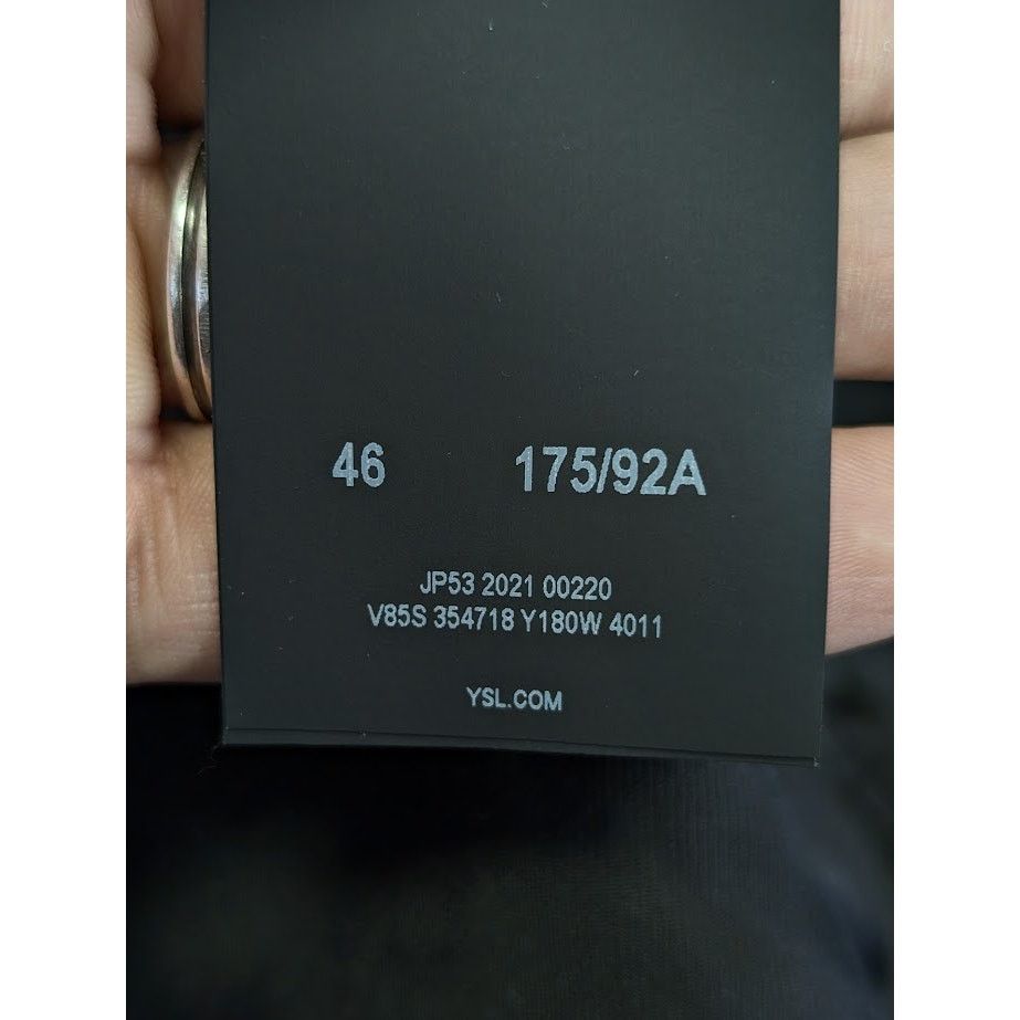 Saint Laurent Paris o1rshd1 Teddy Jacket in Blue Size US S / EU 44-46 / 1 - 19 Thumbnail