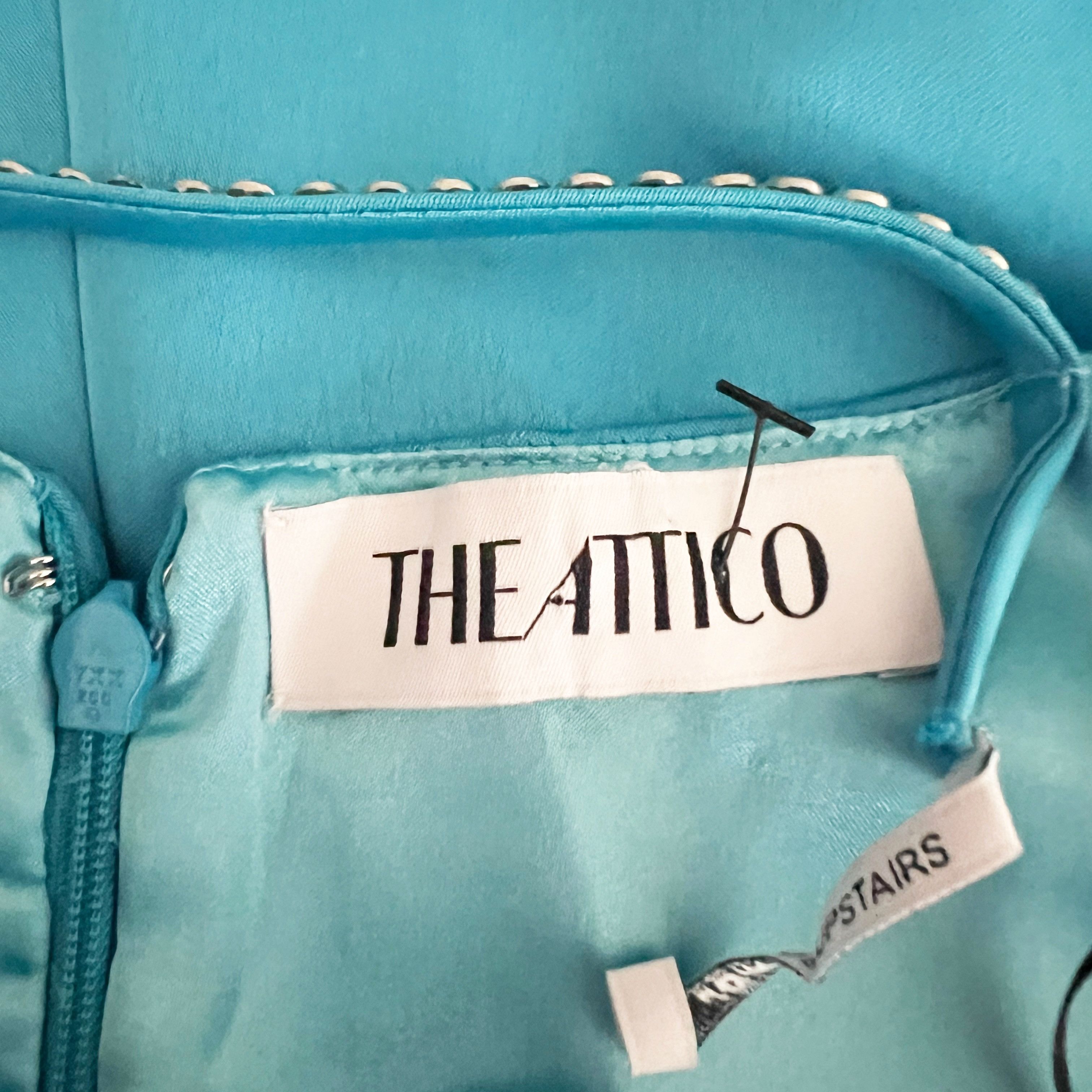 The Attico The Attico Fujiko Satin Crystal Jewel Embellished Size XS / US 0-2 / IT 36-38 - 2 Thumbnail