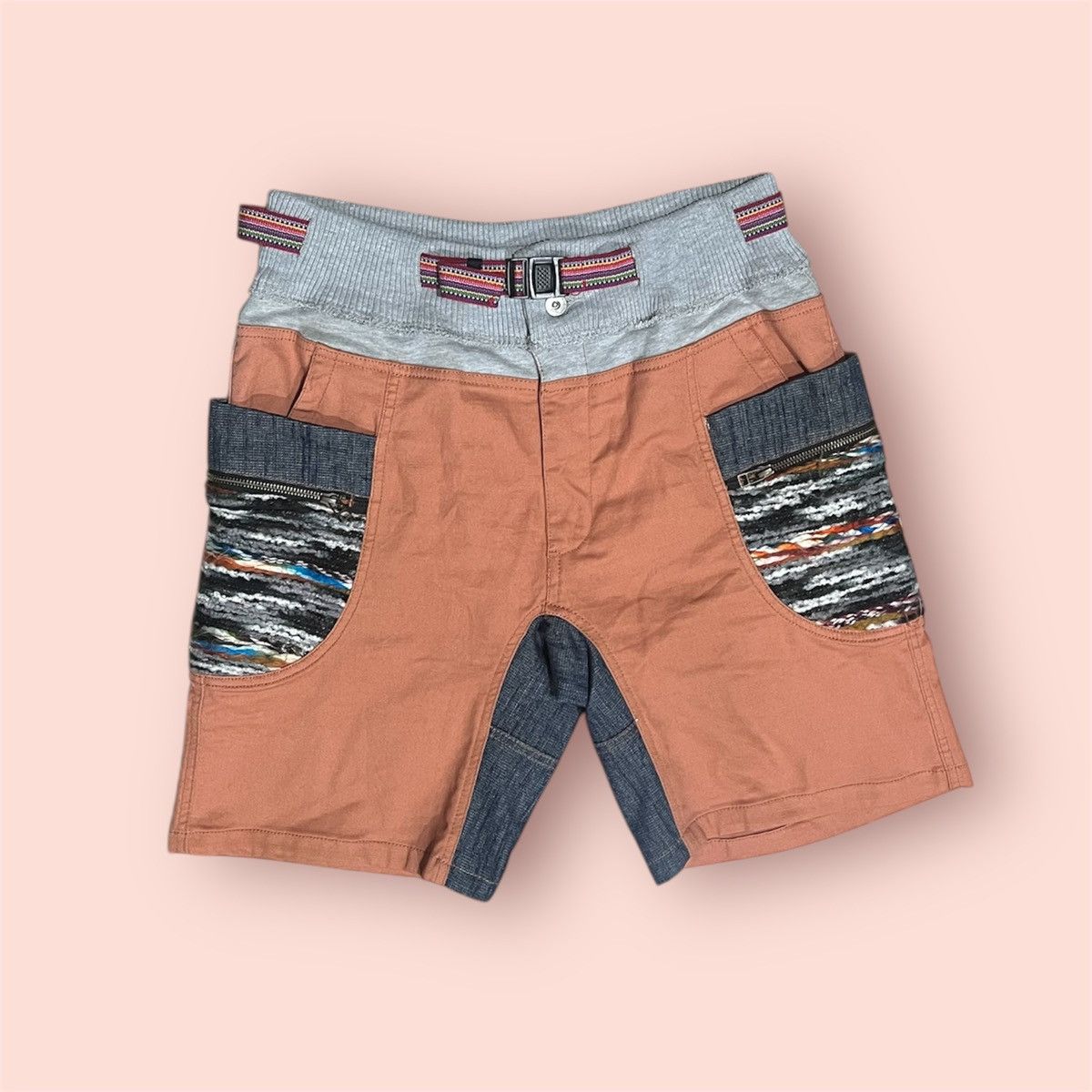 go slow caravan VINTAGE GO SLOW CARAVAN CARGO SHORTS Size US 32 / EU 48 - 1 Thumbnail