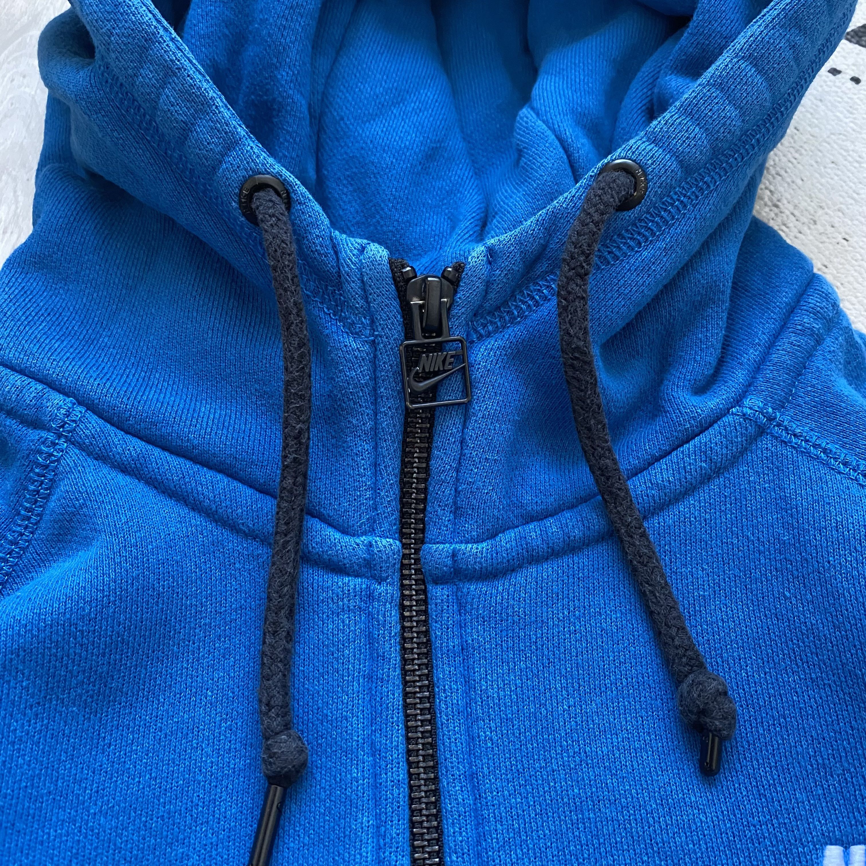 Nike 💙 Y2K Nike Zip up Hoodie spell out tech fleece style Size US L / EU 52-54 / 3 - 5 Thumbnail