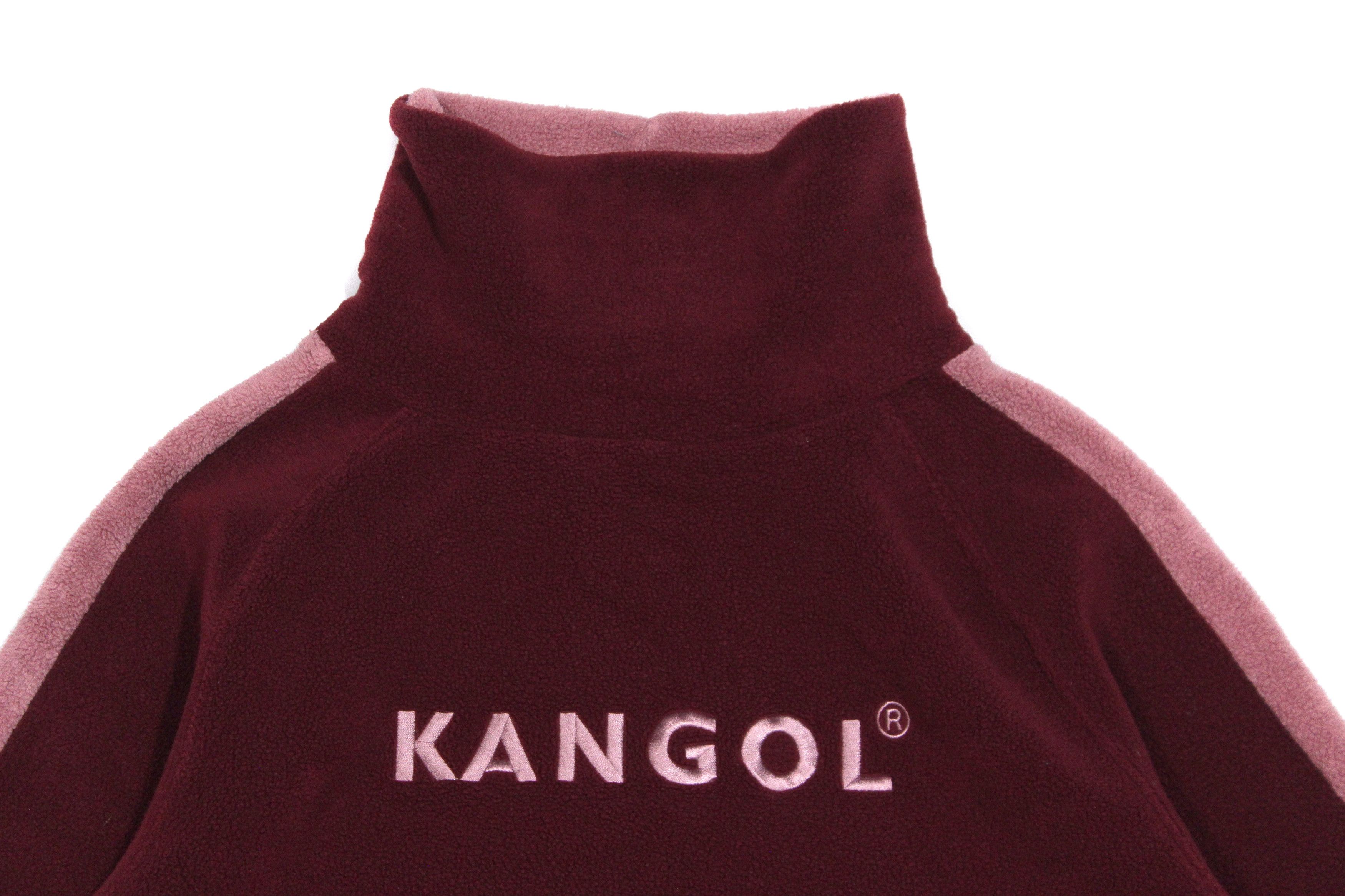 Kangol 00S Big Logo High Neck Fleece Size M / US 6-8 / IT 42-44 - 3 Thumbnail
