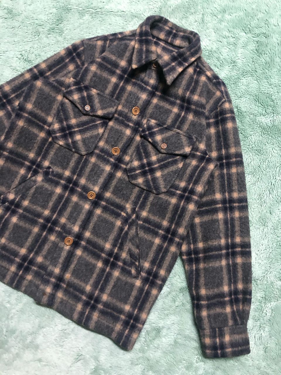 Japanese Brand JAPANESE BRAND VAN JAC TARTAN WOOL SHIRT WORKERS JACKET Size US M / EU 48-50 / 2 - 6 Thumbnail