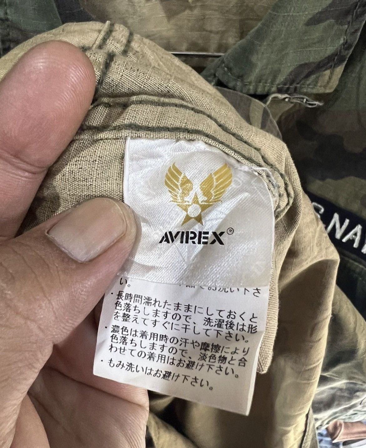 Avirex 🔥Rare Avirex US Navy Camo Army Jacket Size US M / EU 48-50 / 2 - 14 Thumbnail