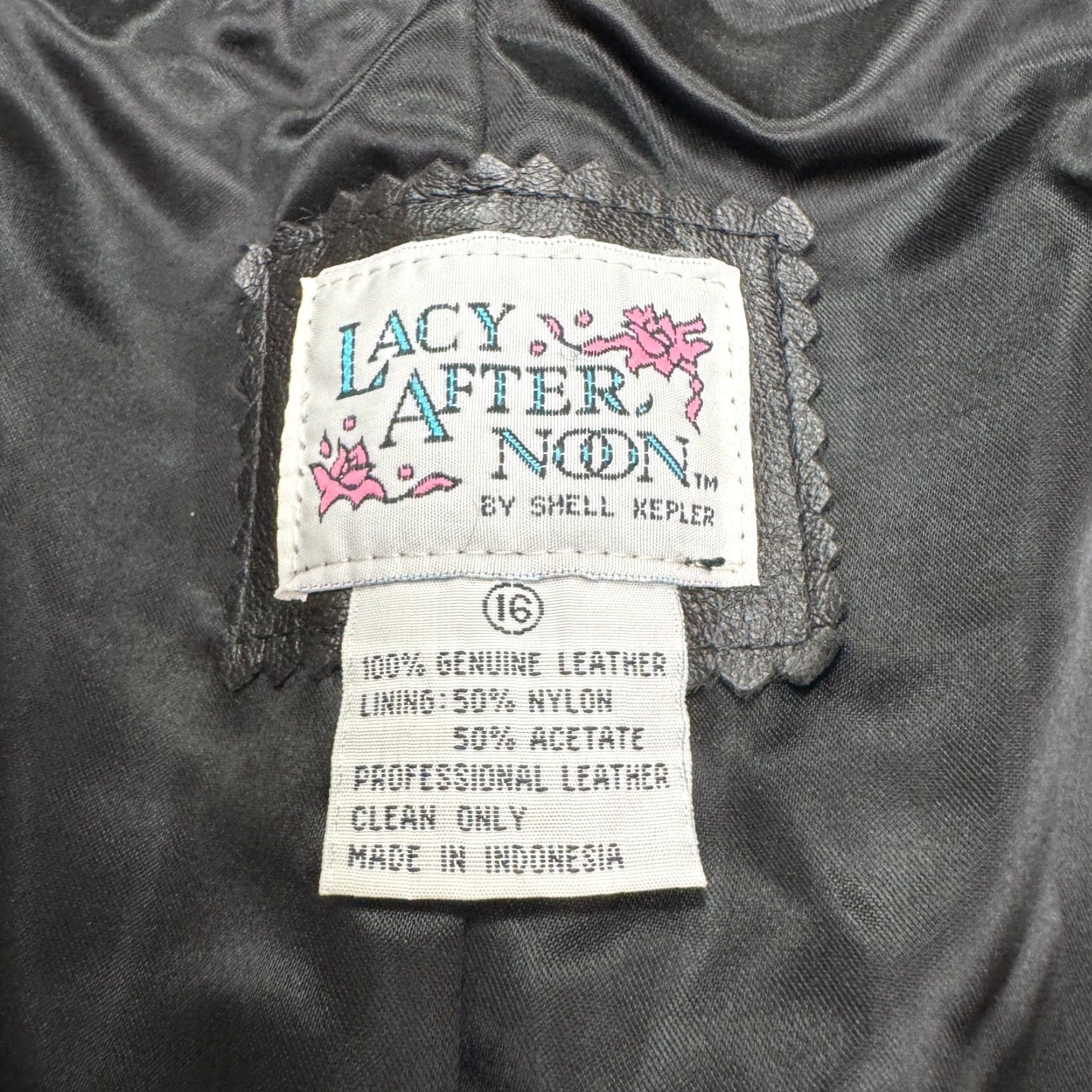 Vintage VINTAGE Embellished Leather Beaded Vest Womens 16 Black Y2K Biker Punk Retro Steampunk Size XXL / US 16-18 / IT 52-54 - 6 Thumbnail