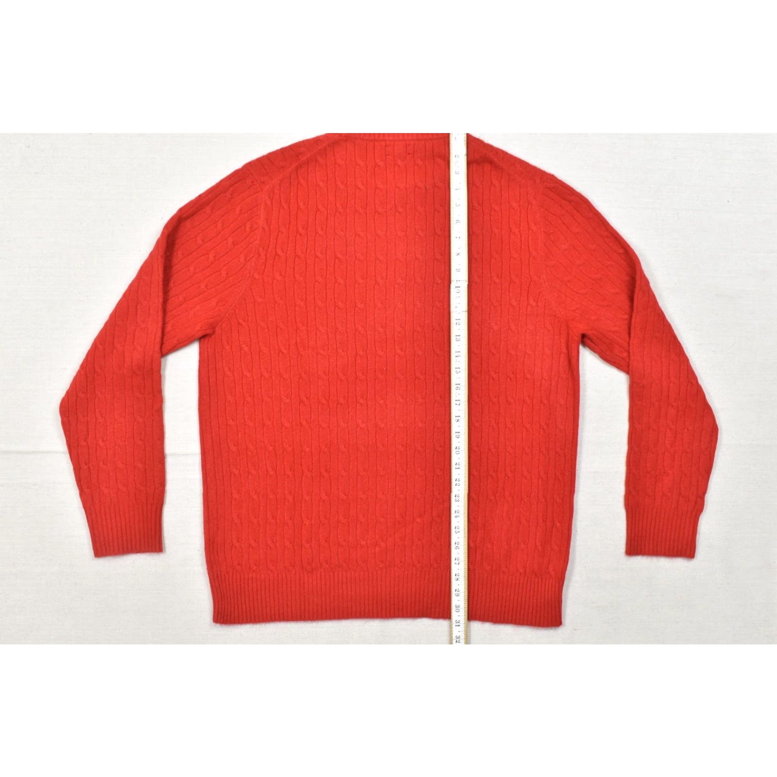 J.Crew J.Crew Sweater Crewneck Red XL Men's Extra-Soft Cable Knit Pullover NWT Size US XL / EU 56 / 4 - 4 Thumbnail