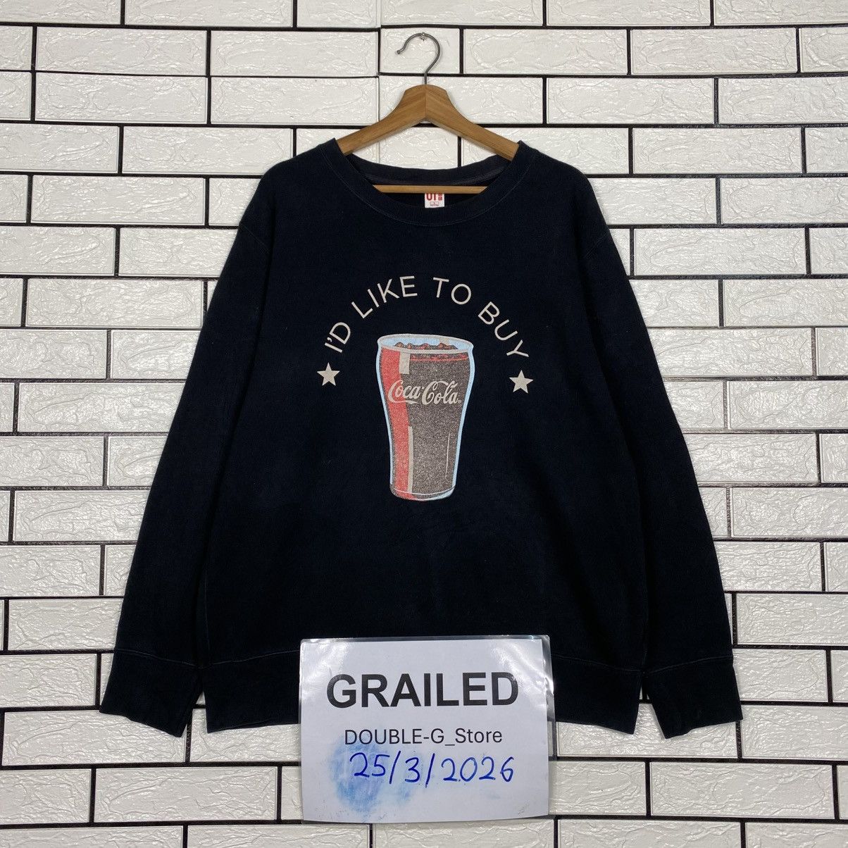 Japanese Brand Vintage Sweatshirt UT X Coca Cola Big Logo Size US L / EU 52-54 / 3 - 1 Thumbnail