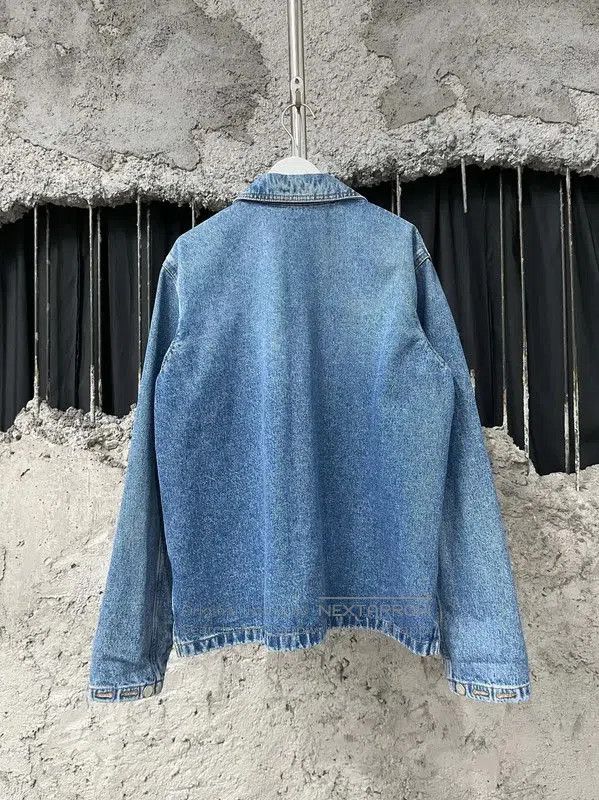 Loewe Loewe Blue Cotton Women's Jacket . Size XXS / US 00 / IT 34 - 2 Thumbnail
