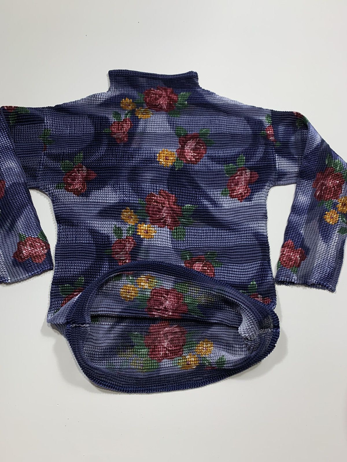 Issey Miyake Japanese Brand Pleated Please shirt 'Issey style' Size US M / EU 48-50 / 2 - 3 Thumbnail