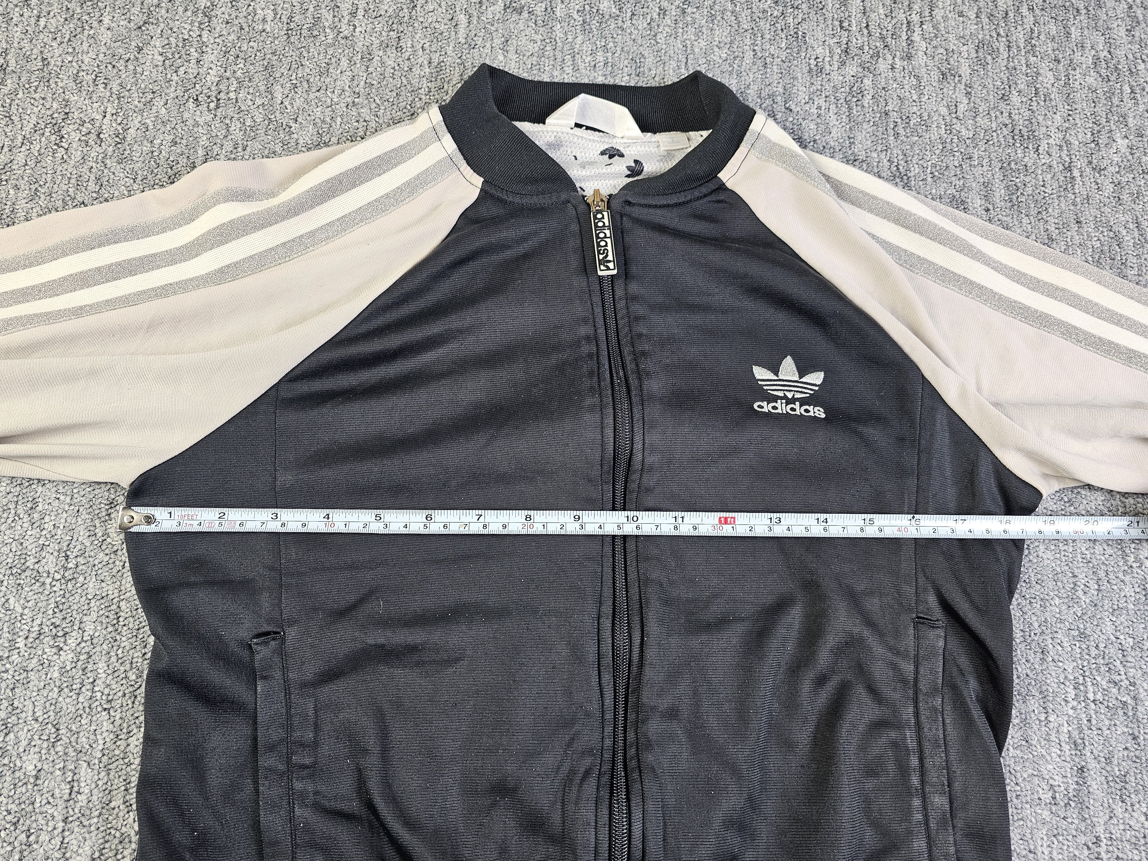Adidas Vintage Adidas Y2K Shiny Crop Track Jacket Trefoil 3 Stripe Size M / US 6-8 / IT 42-44 - 12 Thumbnail
