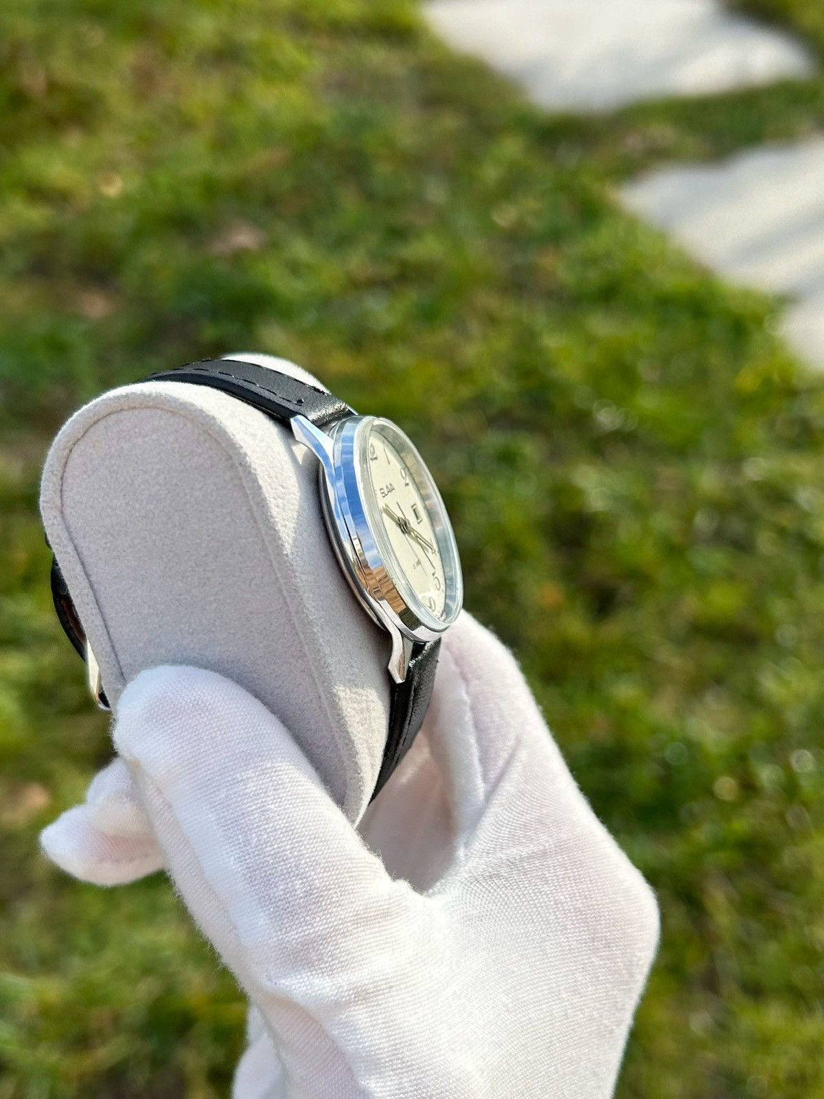 Vintage Vintage Watch Slava Made in USSR Soviet Mechanical 1980s Size ONE SIZE - 15 Thumbnail