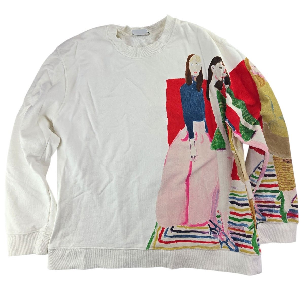 Zara Zara | Xevi Sola Wearable Art Sweatshirt | Size Large Size L / US 10 / IT 46 - 2 Thumbnail
