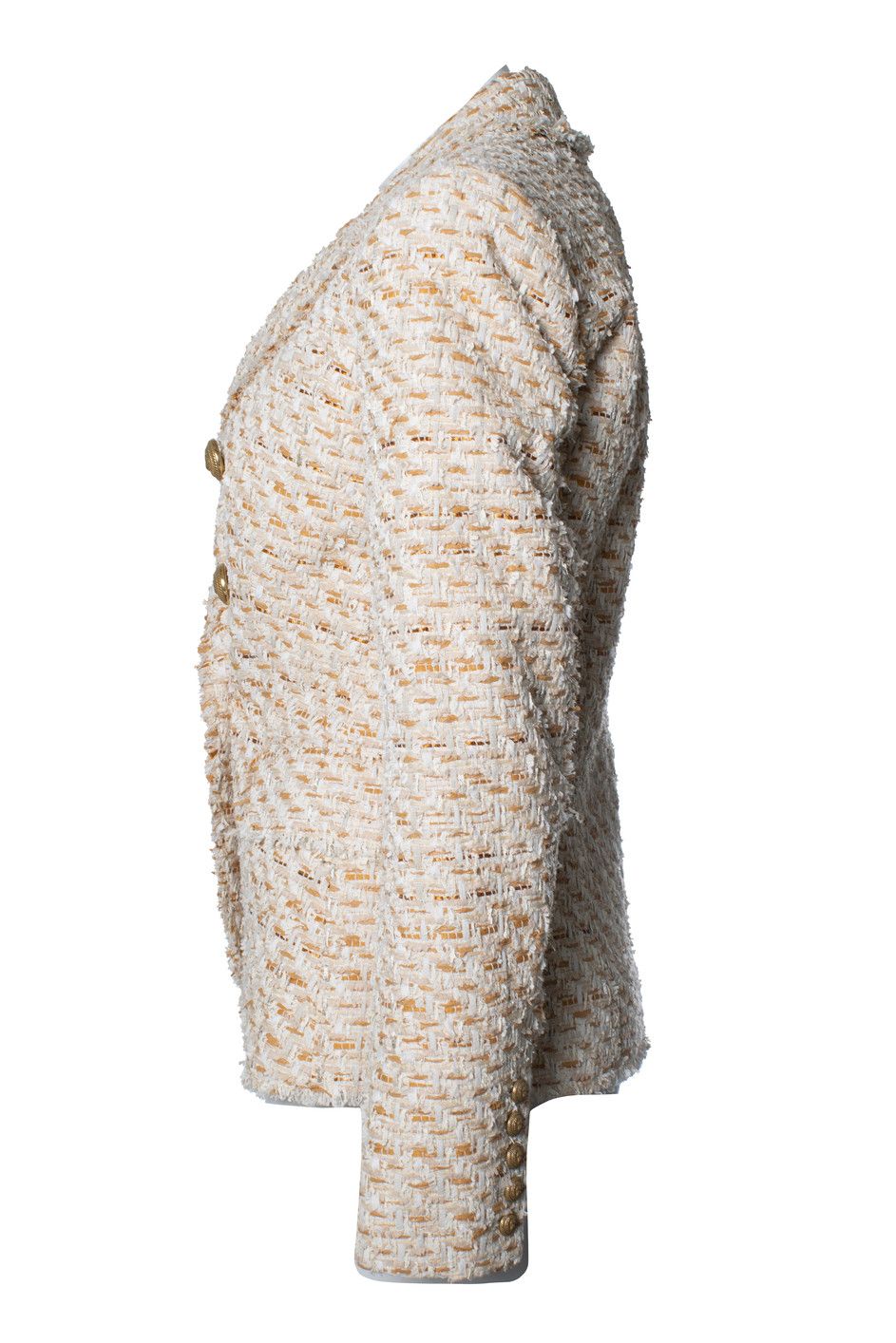 Balmain Balmain, double breasted tweed blazer Size S / US 4 / IT 40 - 2 Thumbnail