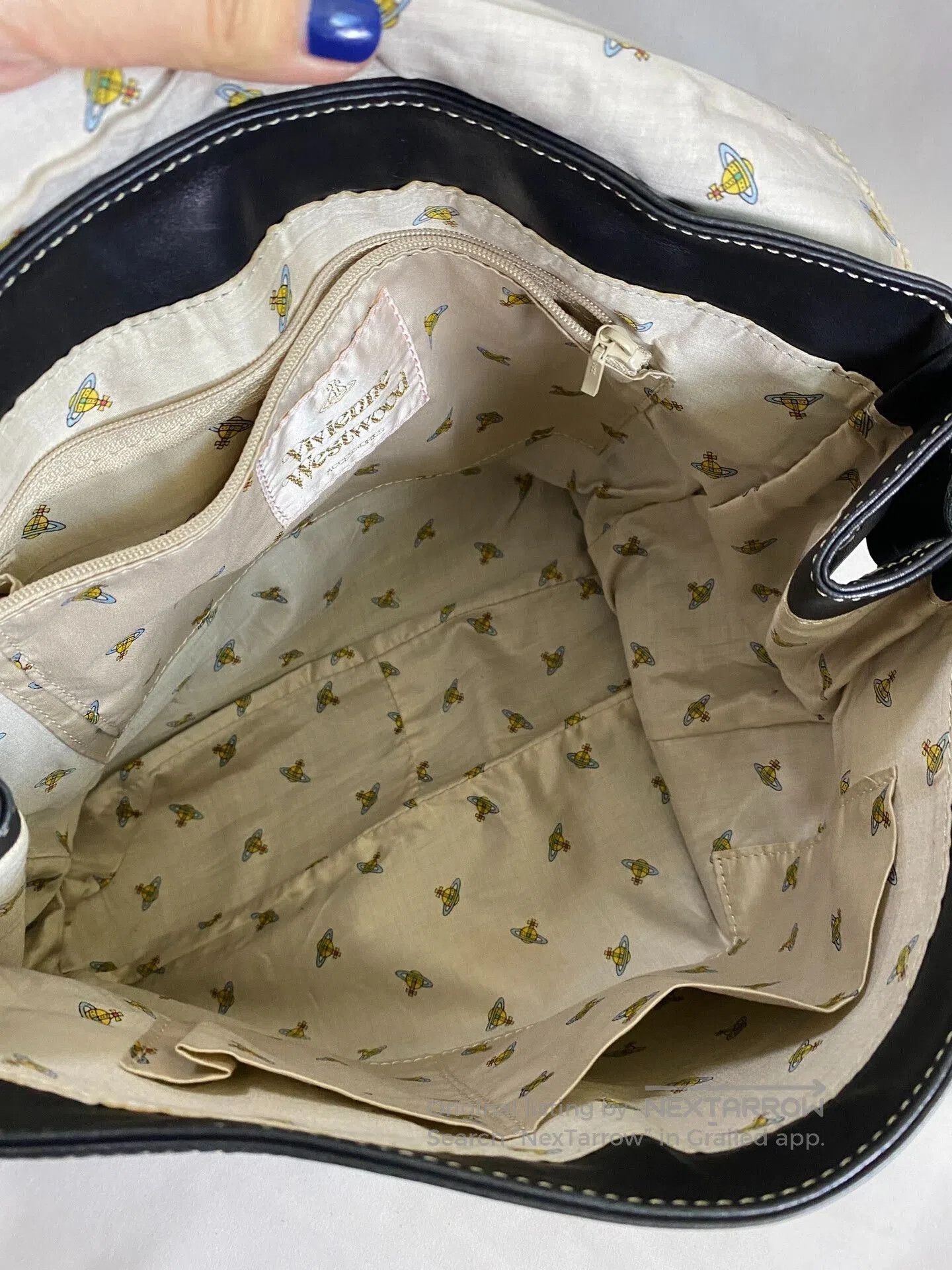 Vivienne Westwood Vivienne Westwood Wide Biker Crossbody Bag. Size ONE SIZE - 6 Thumbnail