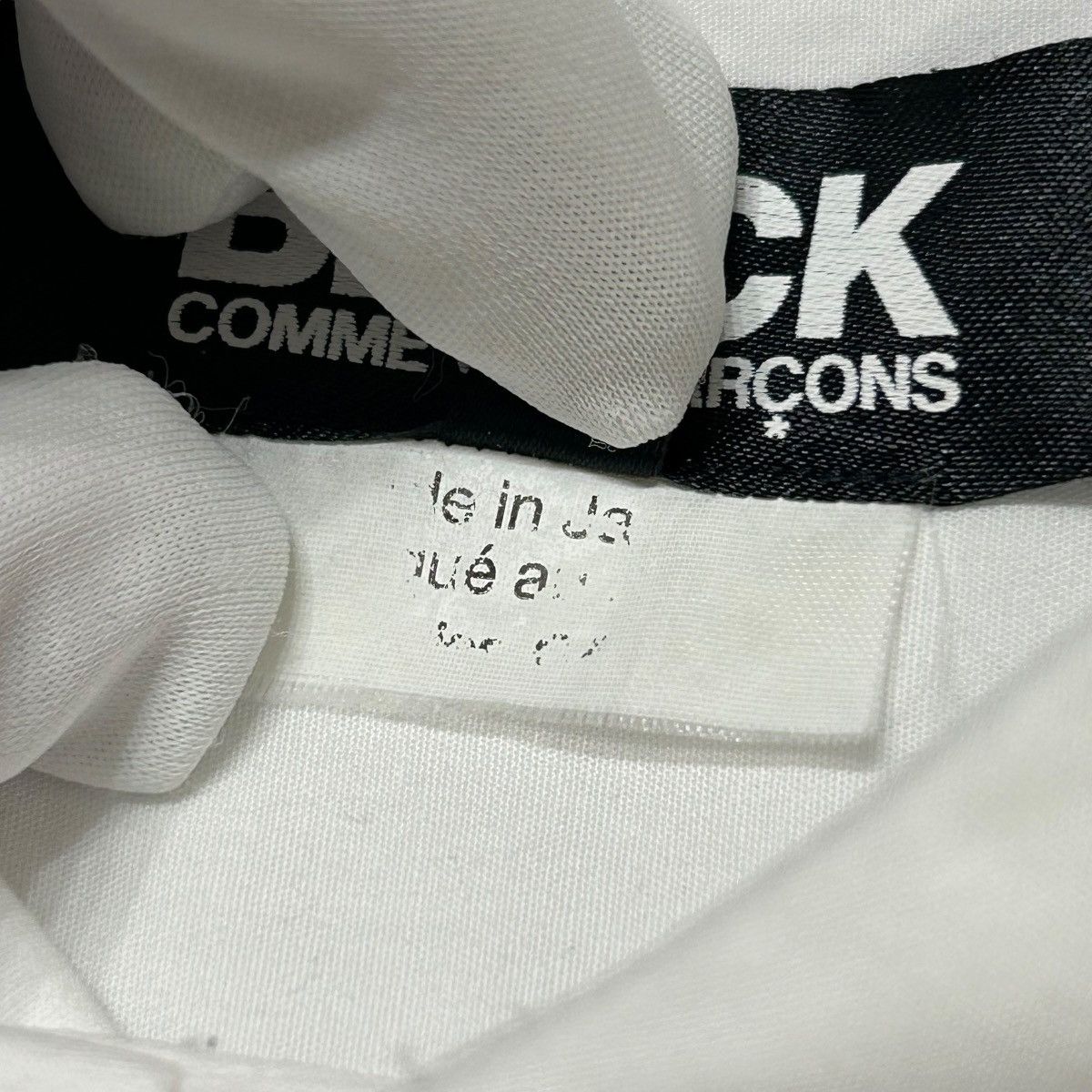 Comme des Garcons 638 BLACK Comme Des Garcons long shirt men casual L cotton Size US L / EU 52-54 / 3 - 6 Thumbnail