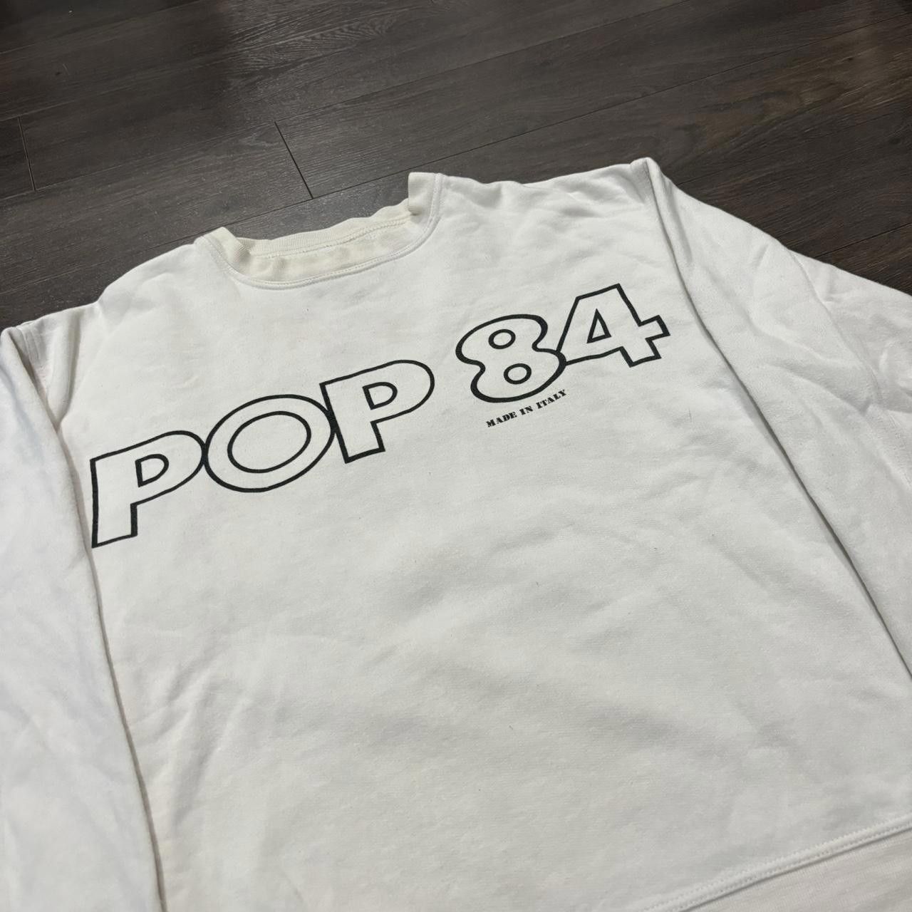 Designer Vintage Pop 84 Crewneck Sweatshirt 90s Large Size US L / EU 52-54 / 3 - 1 Thumbnail