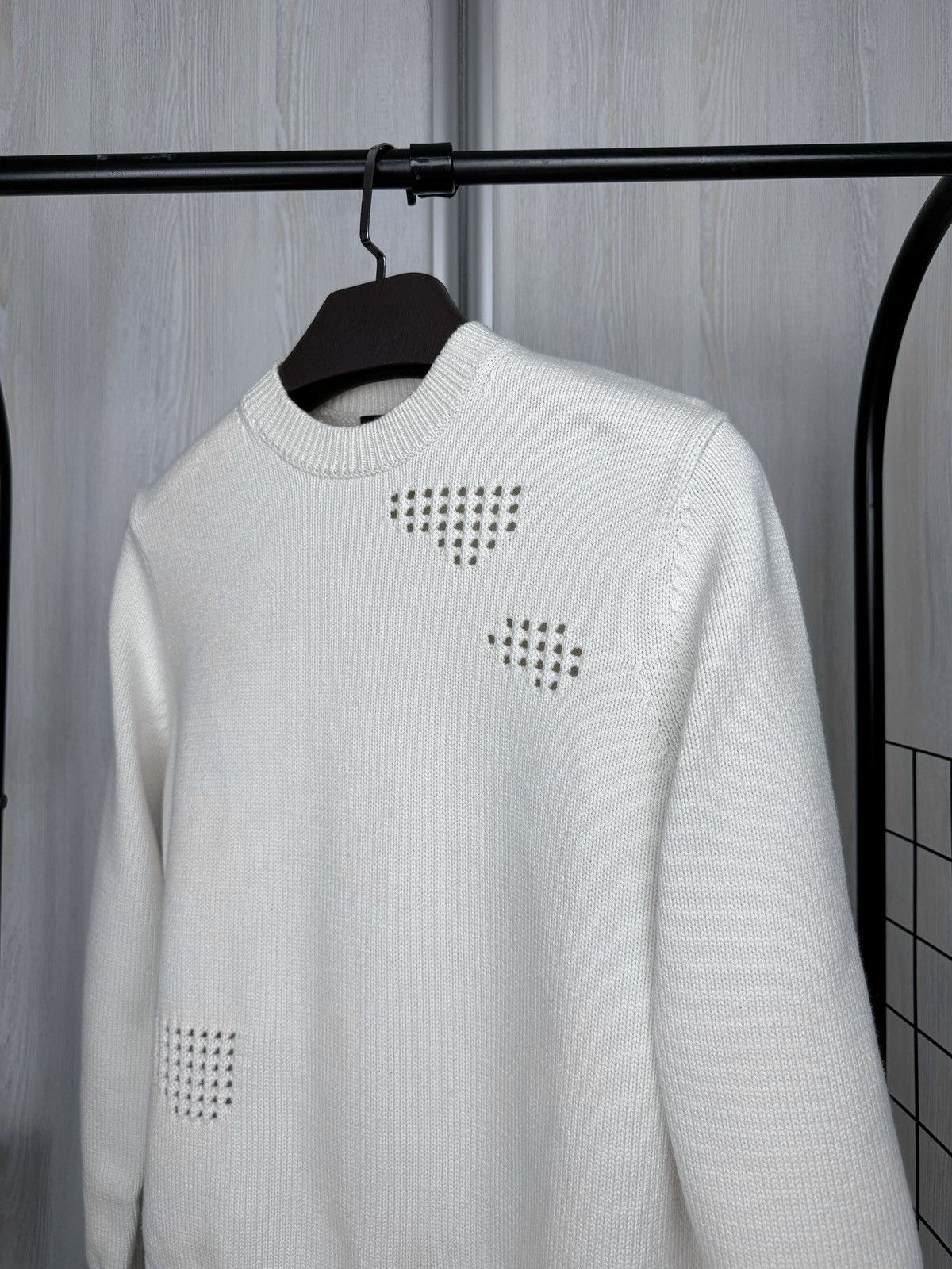The Kooples The Kooples Paris Wool/Cotton distressed sweater unisex XS Size US XS / EU 42 / 0 - 5 Thumbnail