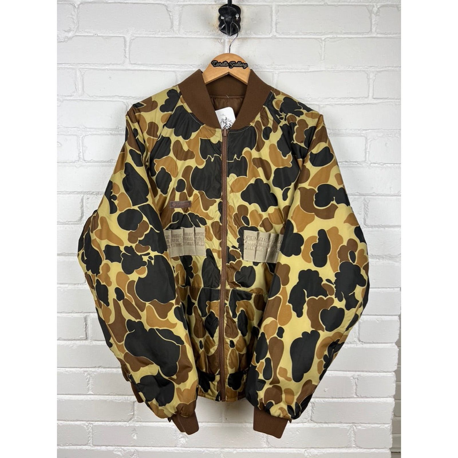 Vintage 80s/90s Columbia Sportswear Duck Camo Insulated L