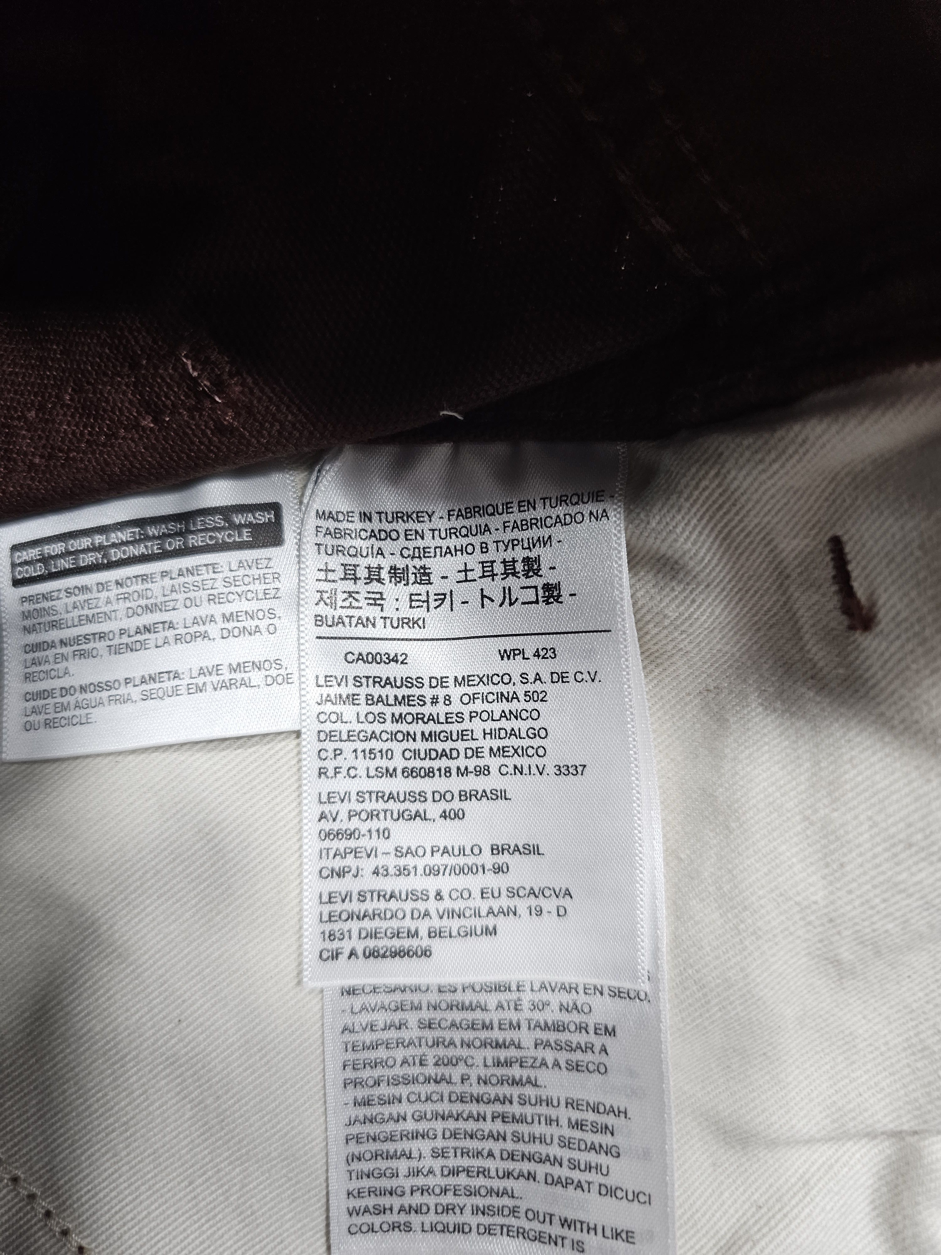 Levi's Vintage Clothing NWT LVC Levi's Vintage Clothing White Tab Pant Big E W36 Size US 36 / EU 52 - 8 Thumbnail