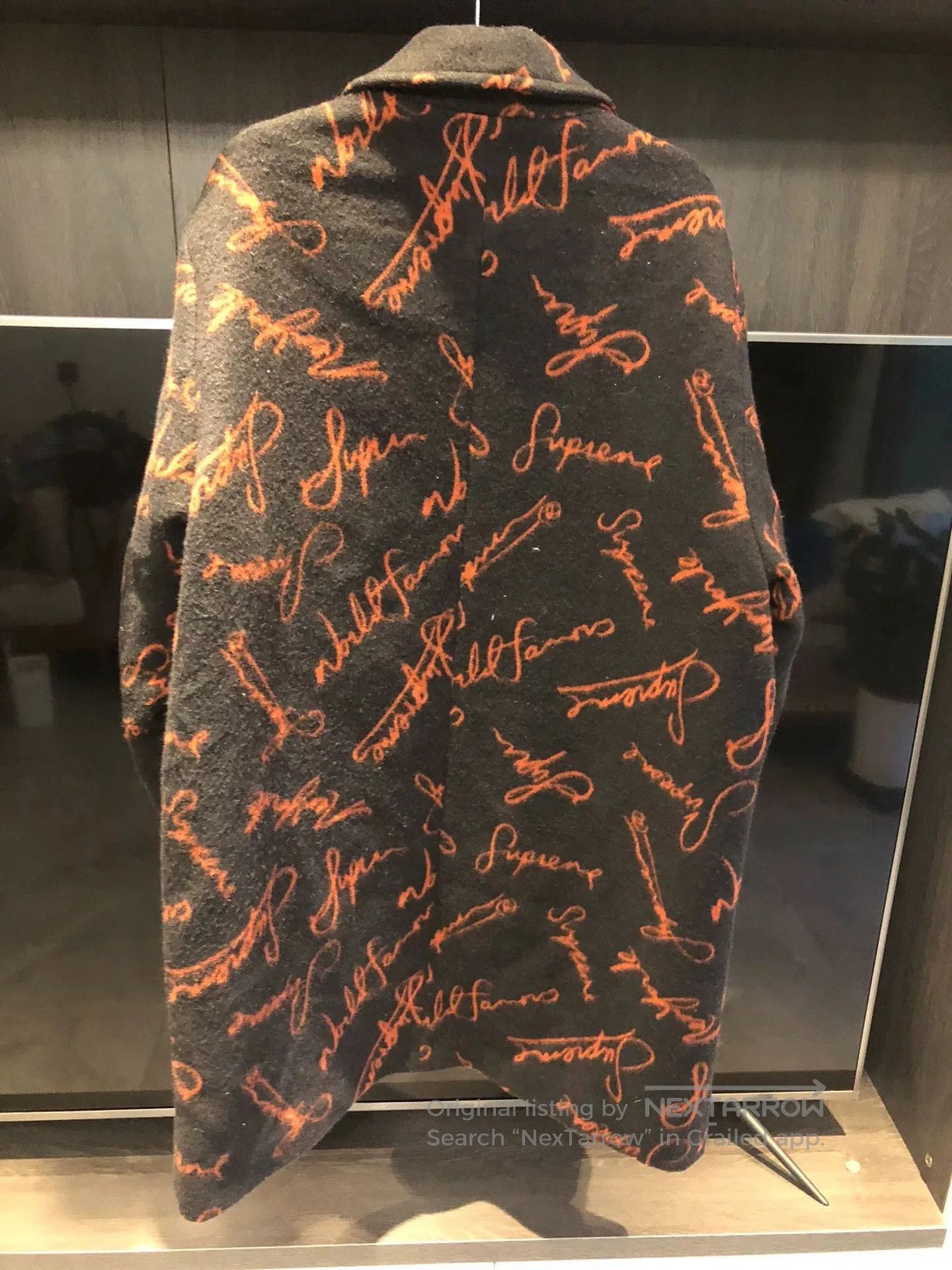 Supreme Supreme Wool Embroidered Coat. Size US XL / EU 56 / 4 - 2 Thumbnail