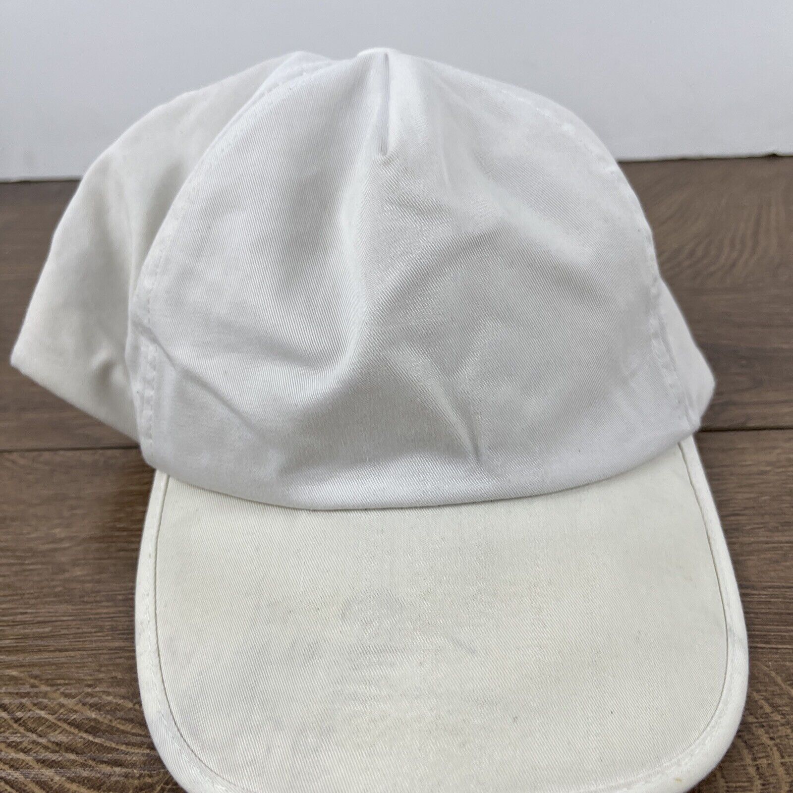 Other White Running Hat Adult Run Athletic White Hat Adjustable Wh Size ONE SIZE - 7 Thumbnail