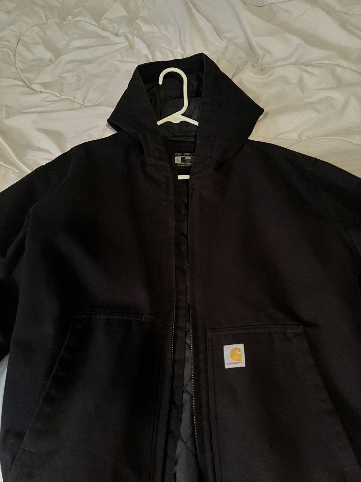 Carhartt Carhartt duck jacket hoodie Size US L / EU 52-54 / 3 - 1 Thumbnail