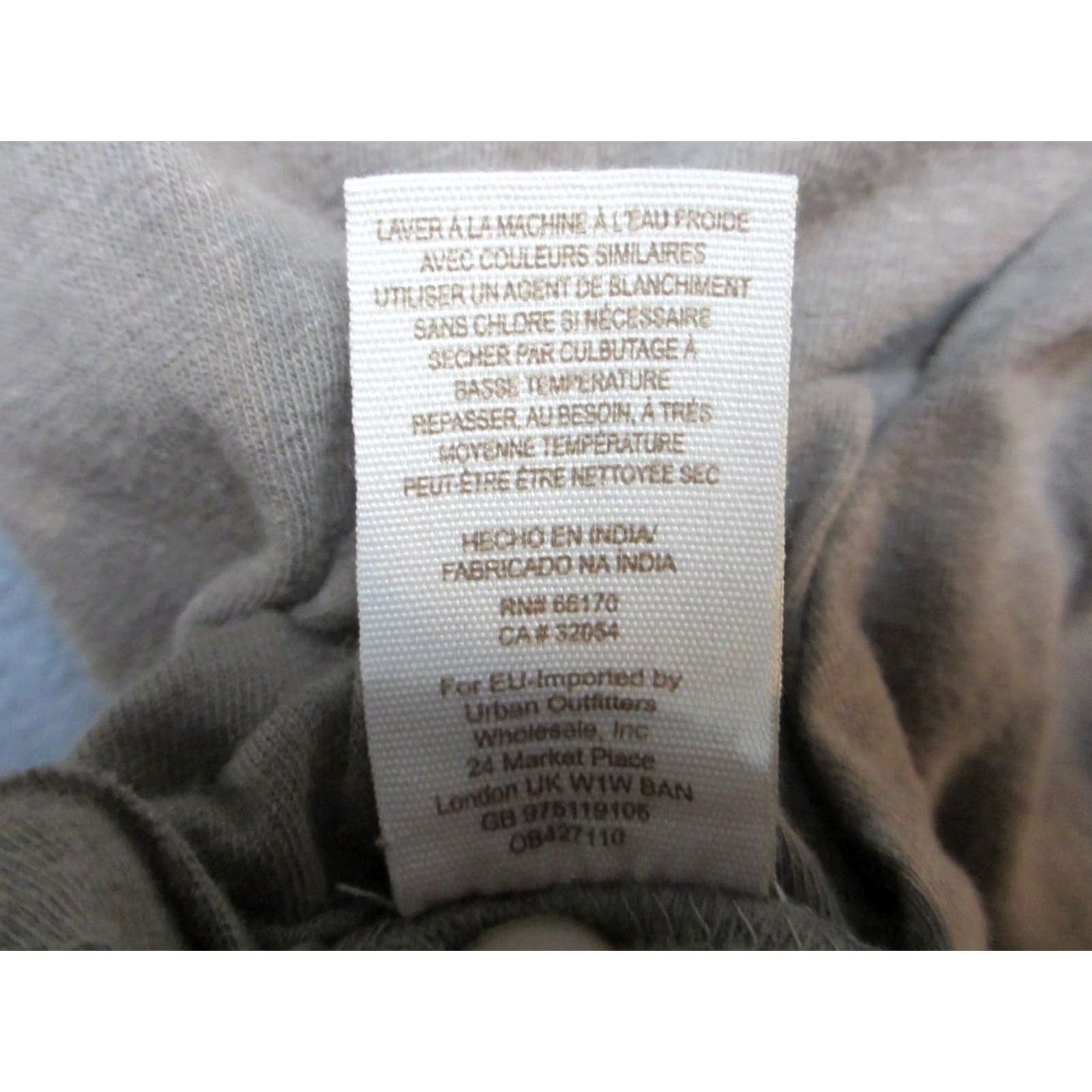 Free People Free People Tunic Top Womens XS Beige Textured Knit Mock Neck Keyhole Front Size XS / US 0-2 / IT 36-38 - 3 Thumbnail