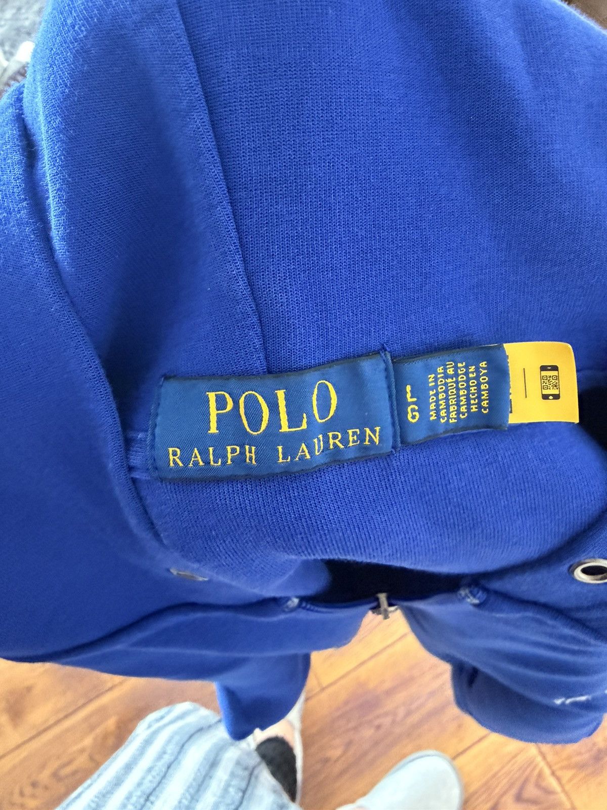 Polo Ralph Lauren Polo Ralph Lauren zip-up hooded sweatshirt Size US L / EU 52-54 / 3 - 3 Thumbnail