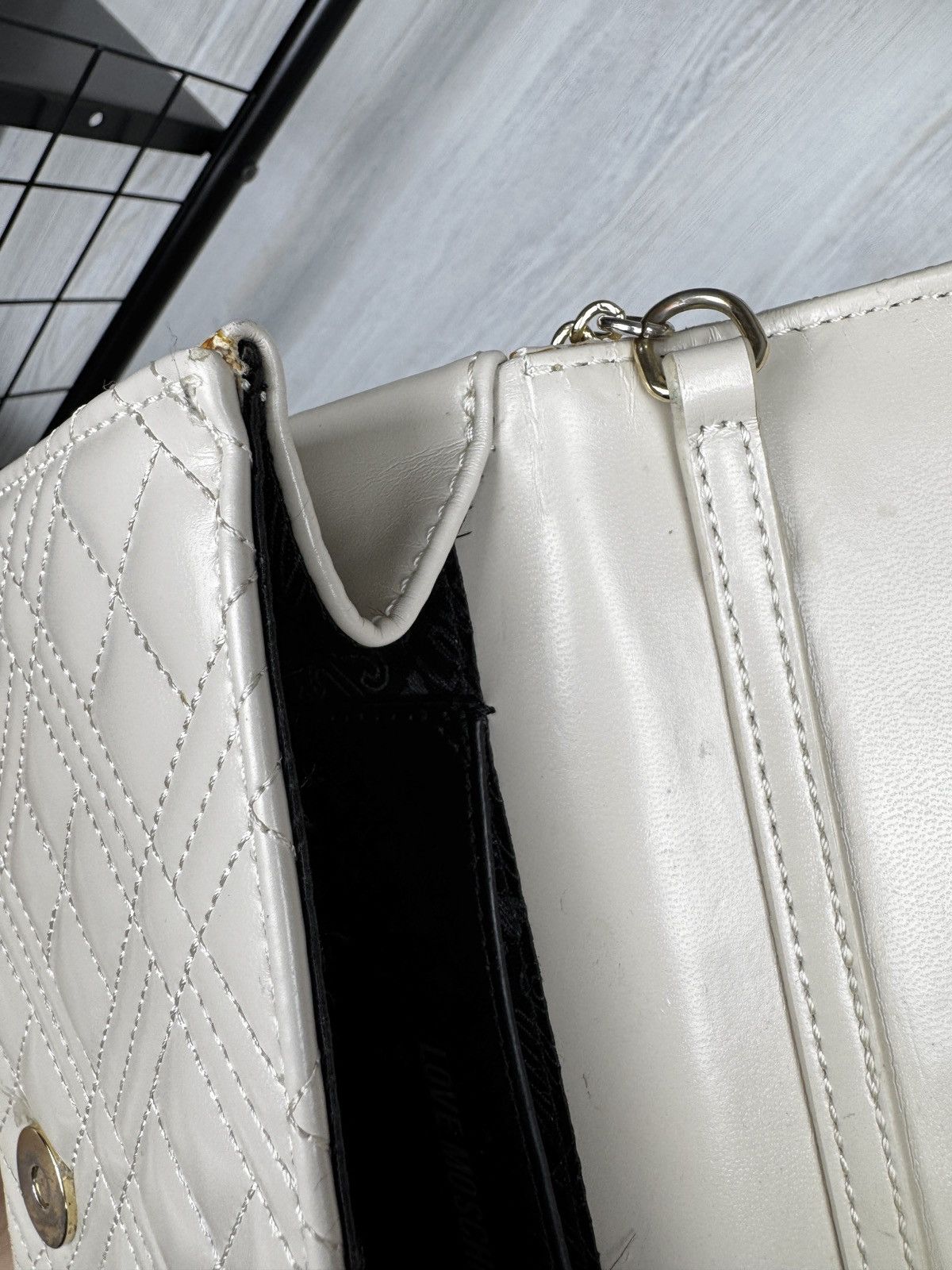 Love Moschino Love Moschino beige clutch shoulder bag faux leather Size ONE SIZE - 17 Thumbnail