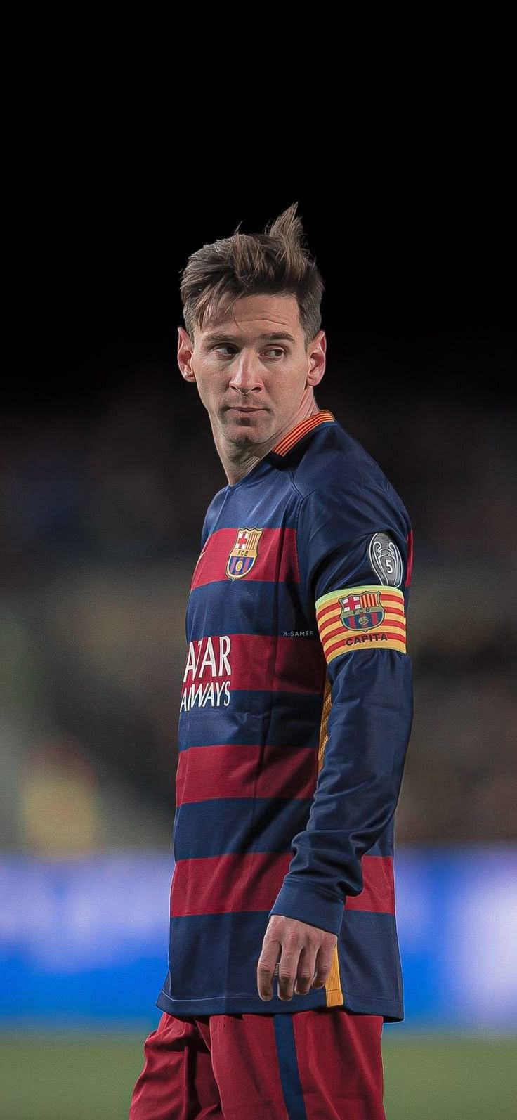 Nike BARCELONA NIKE 2015/2016 FOOTBALL HOME JERSEY #10 MESSI Size US M / EU 48-50 / 2 - 17 Thumbnail
