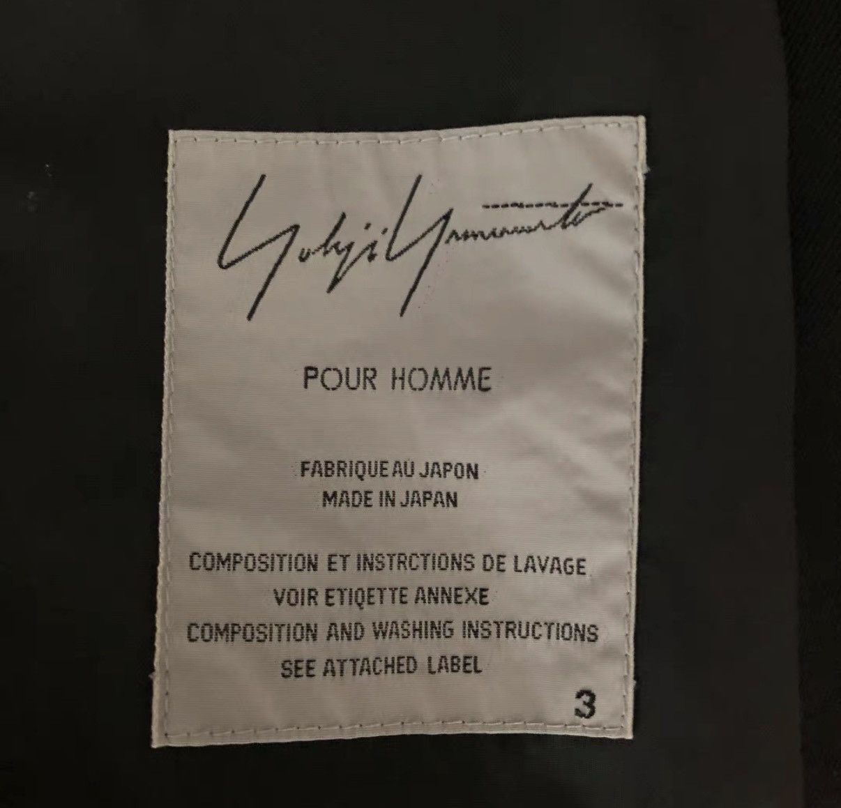 Yohji Yamamoto Yohji Yamamoto 04aw Original Neck Zip Blazer K4 Size US L / EU 52-54 / 3 - 5 Thumbnail